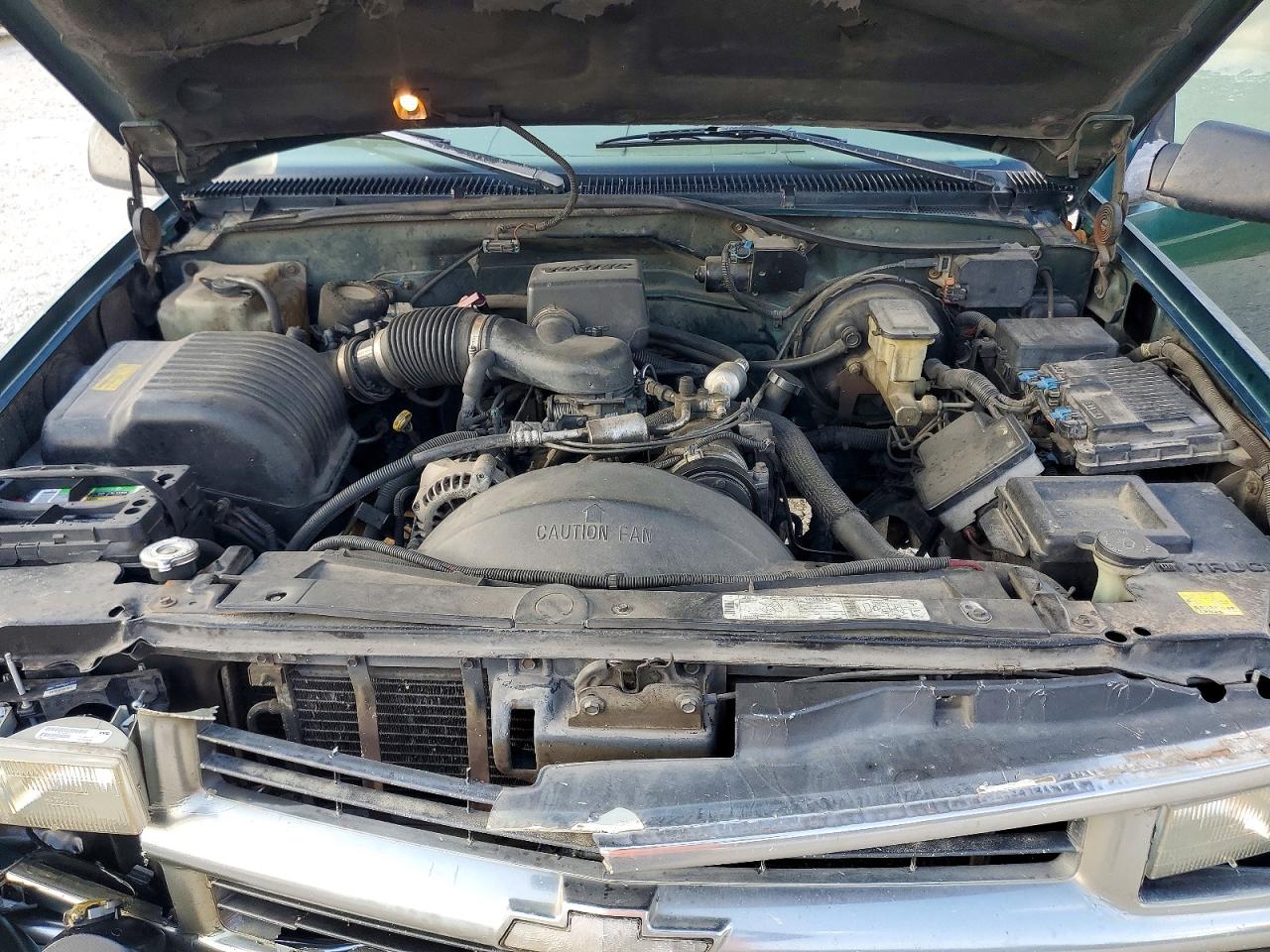 1997 Chevrolet Gmt-400 C1500 Green vin: 2GCEC19R7V1101102