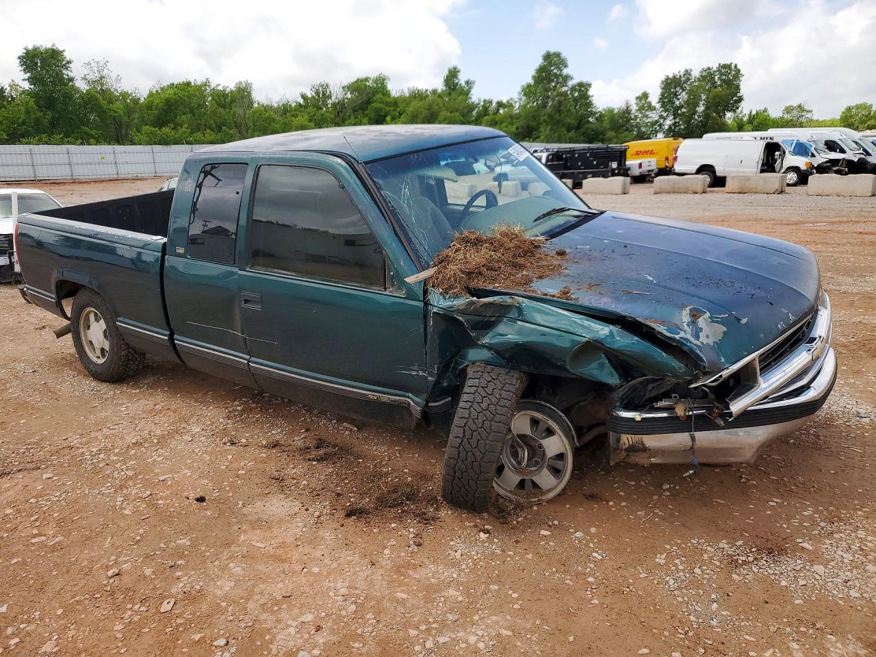 1996 Chevrolet Gmt-400 C1500 Green vin: 2GCEC19RXT1129764