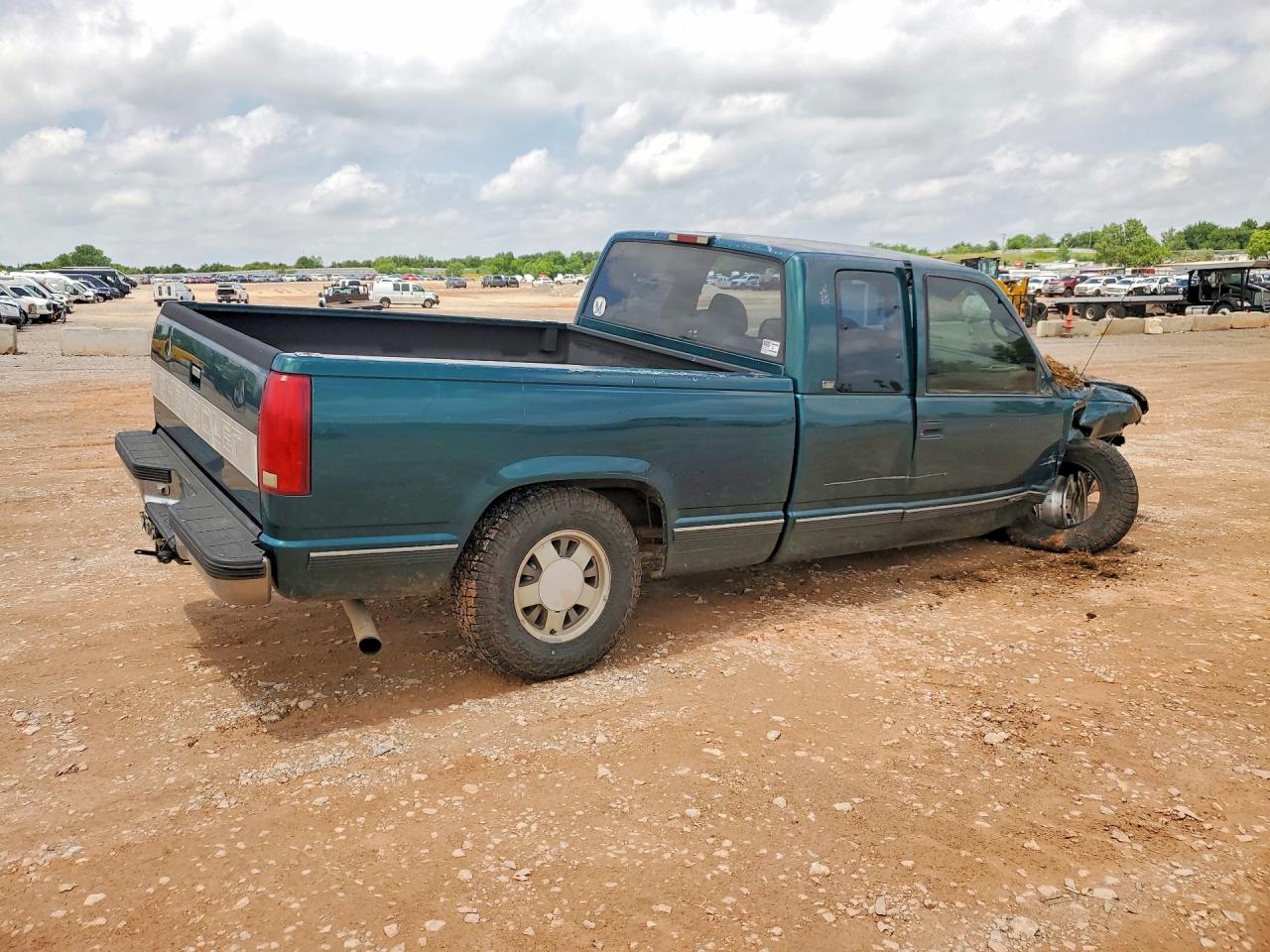 1996 Chevrolet Gmt-400 C1500 Green vin: 2GCEC19RXT1129764