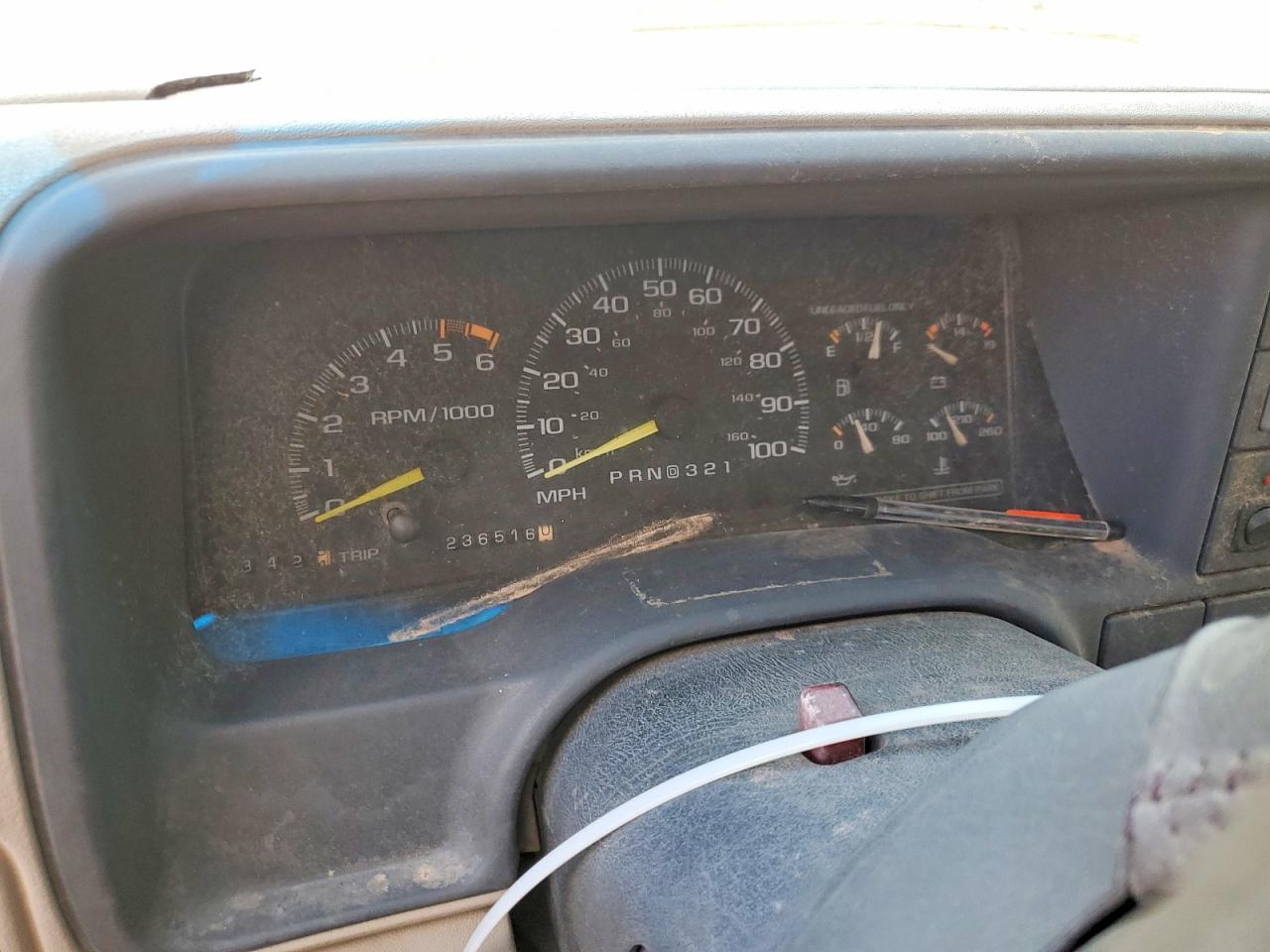 1996 Chevrolet Gmt-400 C1500 Green vin: 2GCEC19RXT1129764