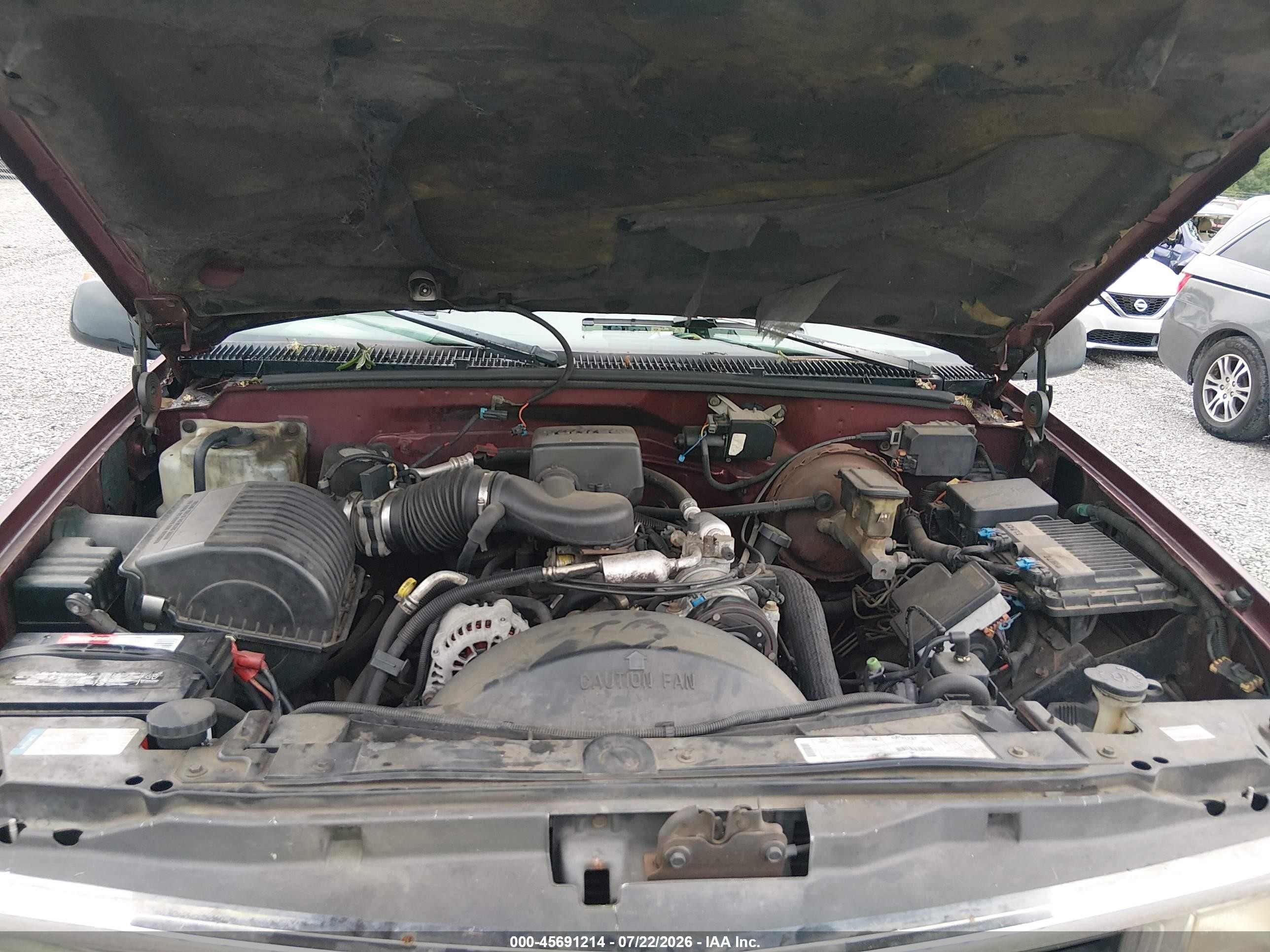 1998 Chevrolet C/k 1500 Fleetside Maroon vin: 2GCEC19RXW1127128