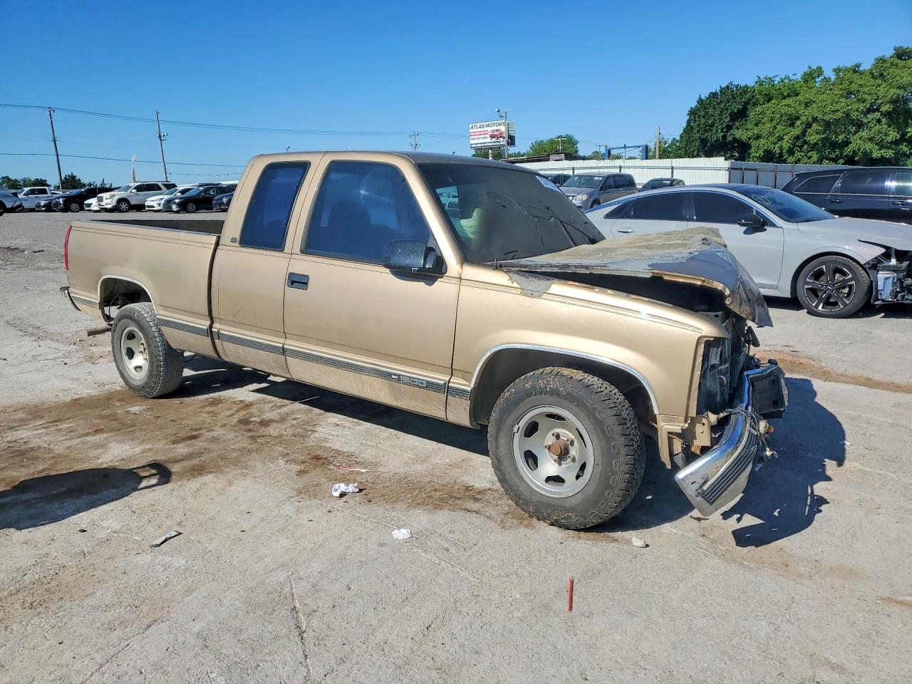1998 Chevrolet Gmt-400 C1500 Tan vin: 2GCEC19RXW1215242