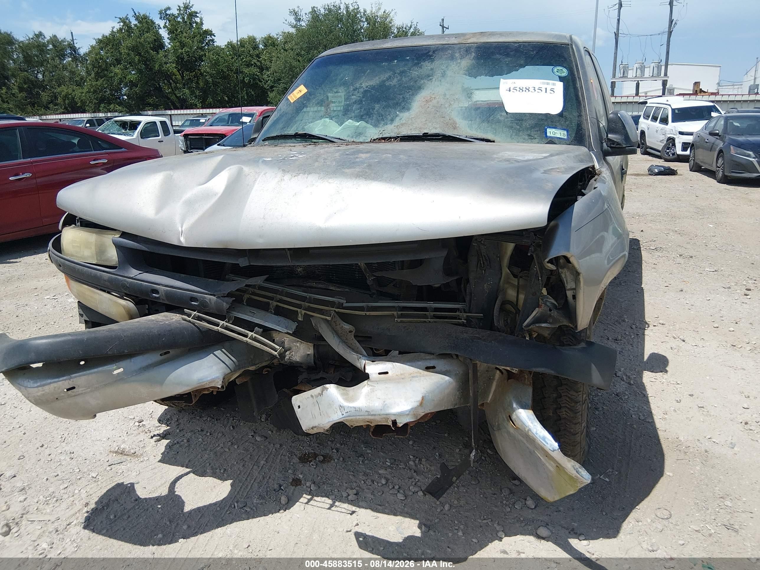 2002 Chevrolet Silverado 1500 Ls Коричневый vin: 2GCEC19T021230547