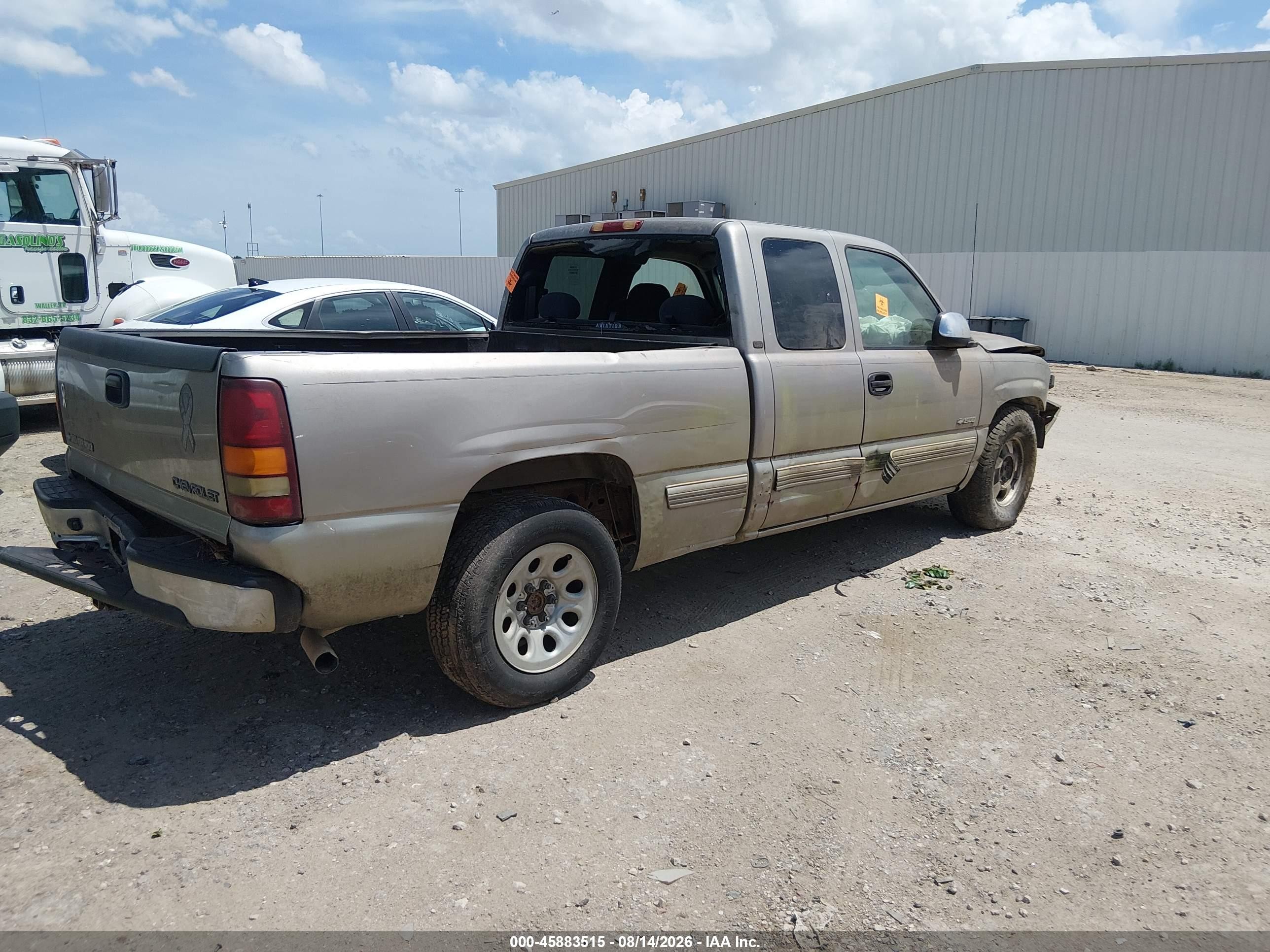 2002 Chevrolet Silverado 1500 Ls Коричневый vin: 2GCEC19T021230547