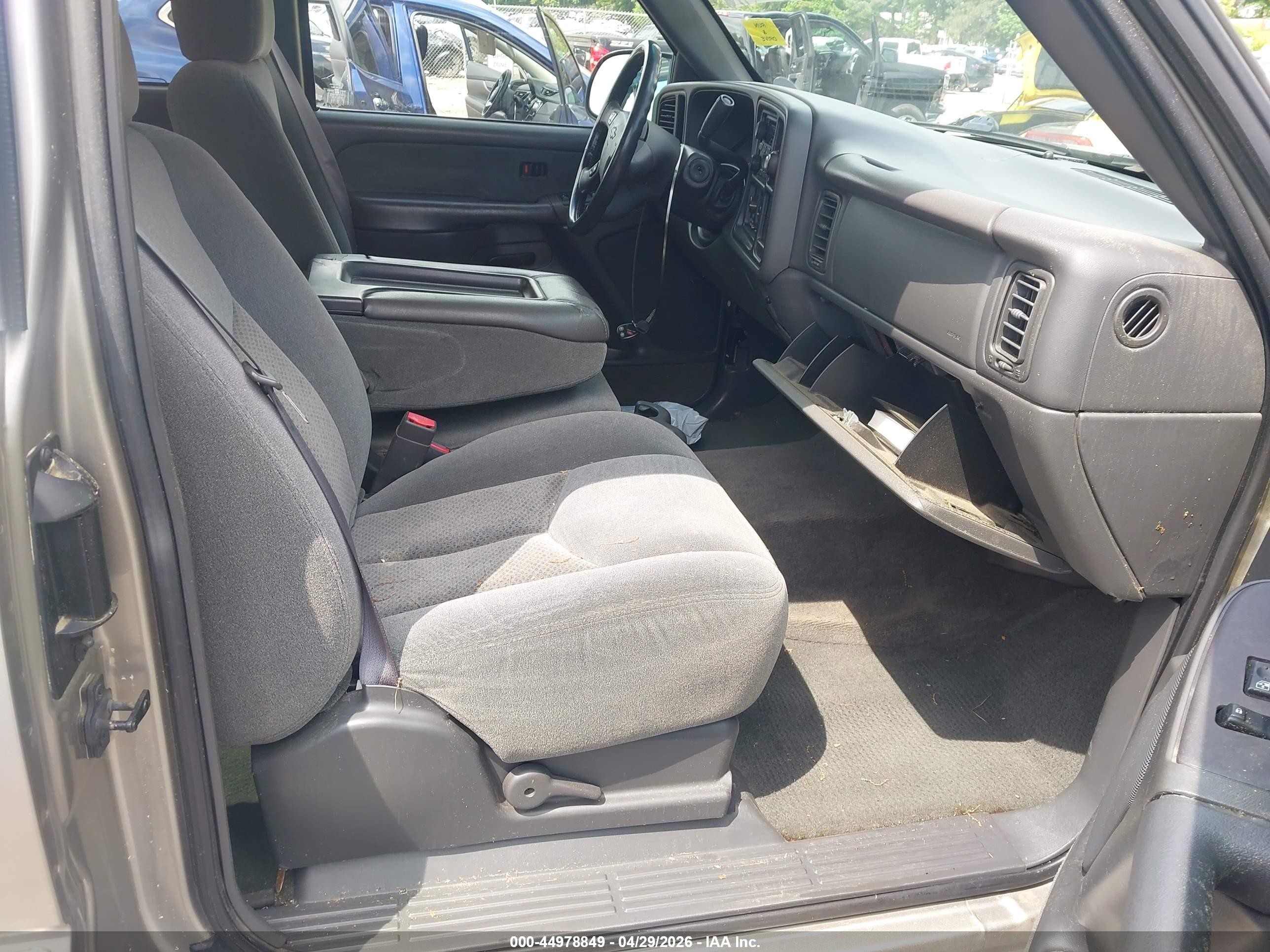 2003 Chevrolet Silverado 1500 Ls Gray vin: 2GCEC19T031341357