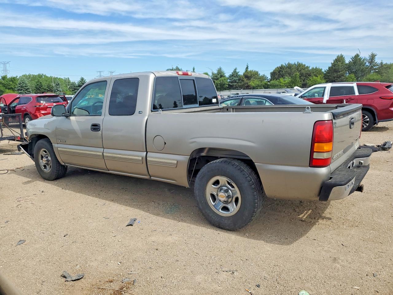 1999 Chevrolet Silverado C1500 Tan vin: 2GCEC19T0X1125952
