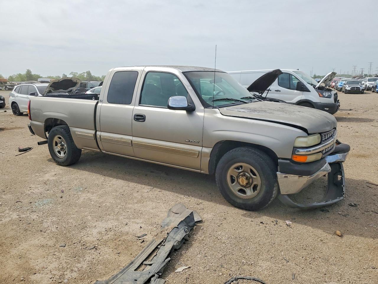 1999 Chevrolet Silverado C1500 Tan vin: 2GCEC19T0X1125952