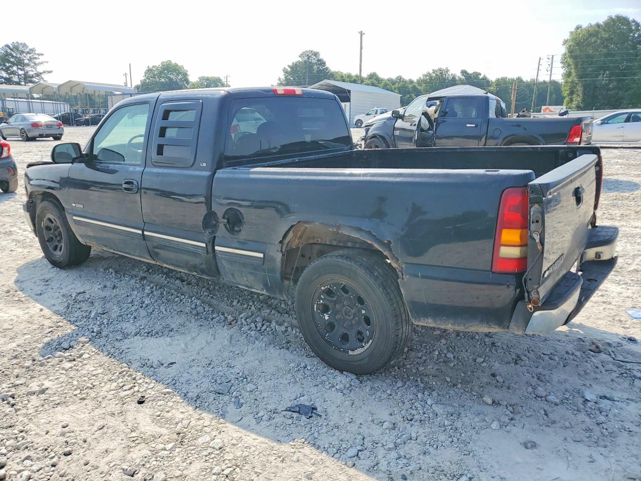 1999 Chevrolet Silverado C1500 Black vin: 2GCEC19T0X1138488