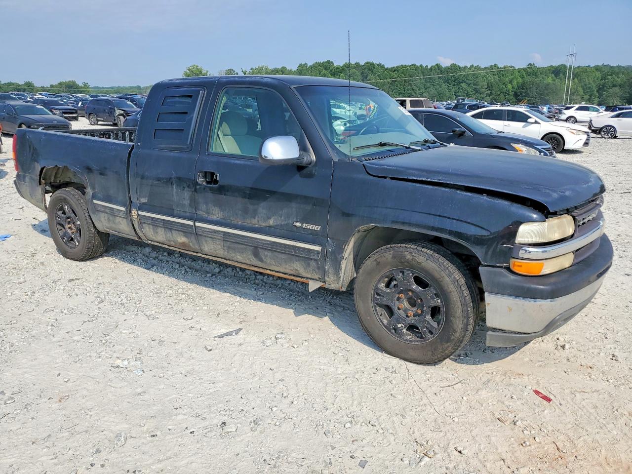1999 Chevrolet Silverado C1500 Black vin: 2GCEC19T0X1138488