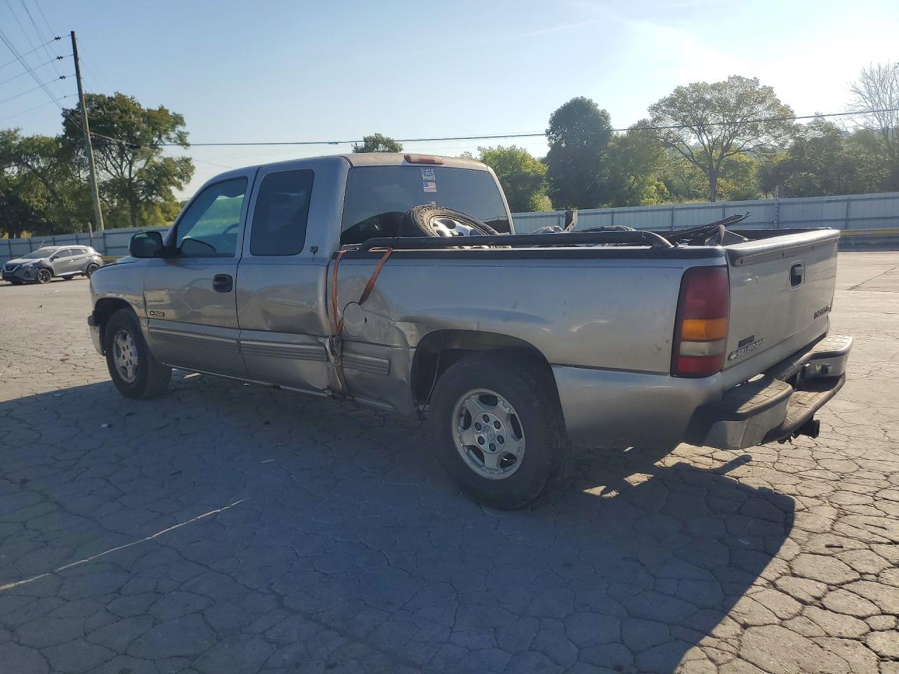 2000 Chevrolet Silverado C1500 Silver vin: 2GCEC19T0Y1198756