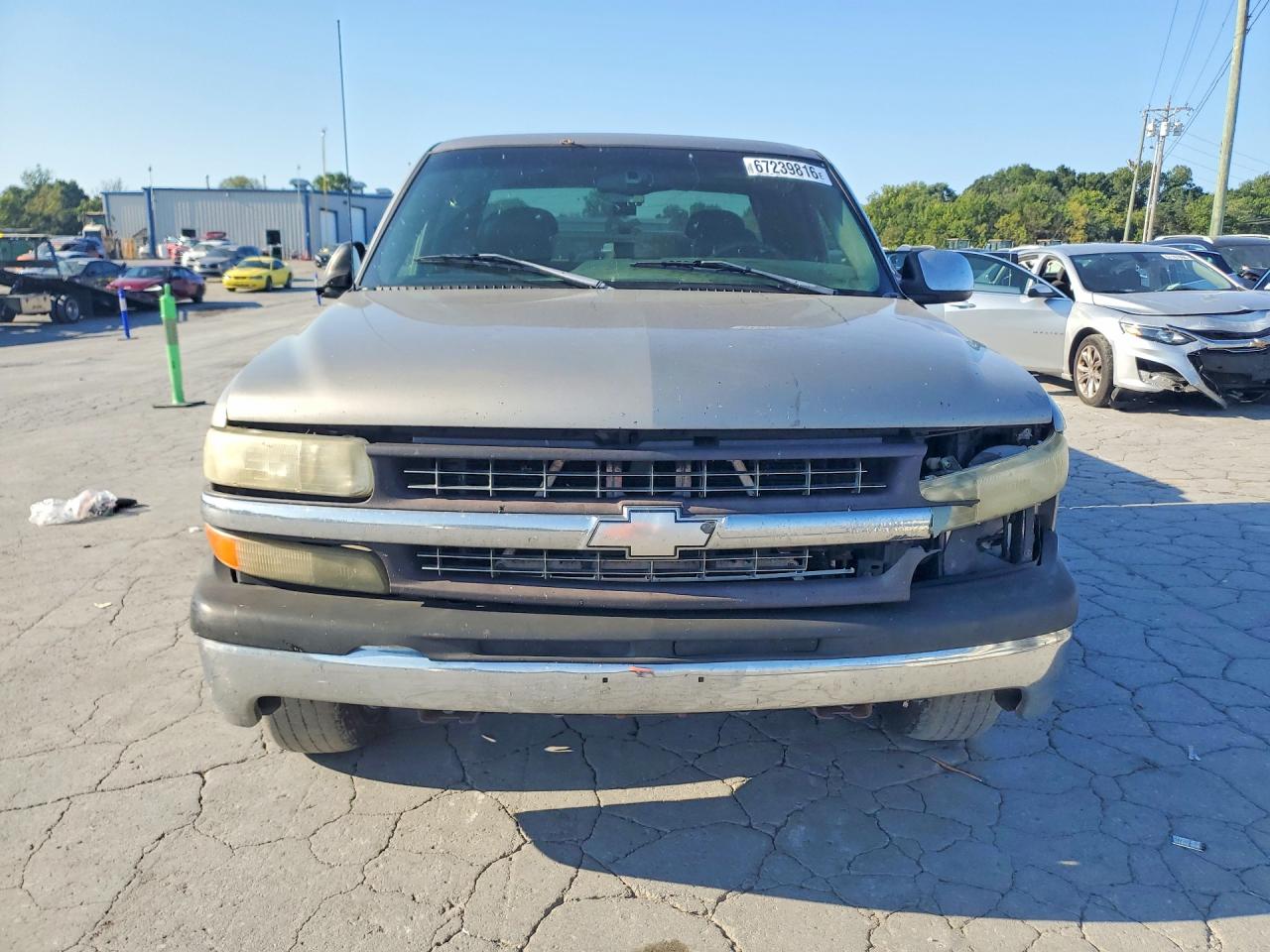 2000 Chevrolet Silverado C1500 Silver vin: 2GCEC19T0Y1198756