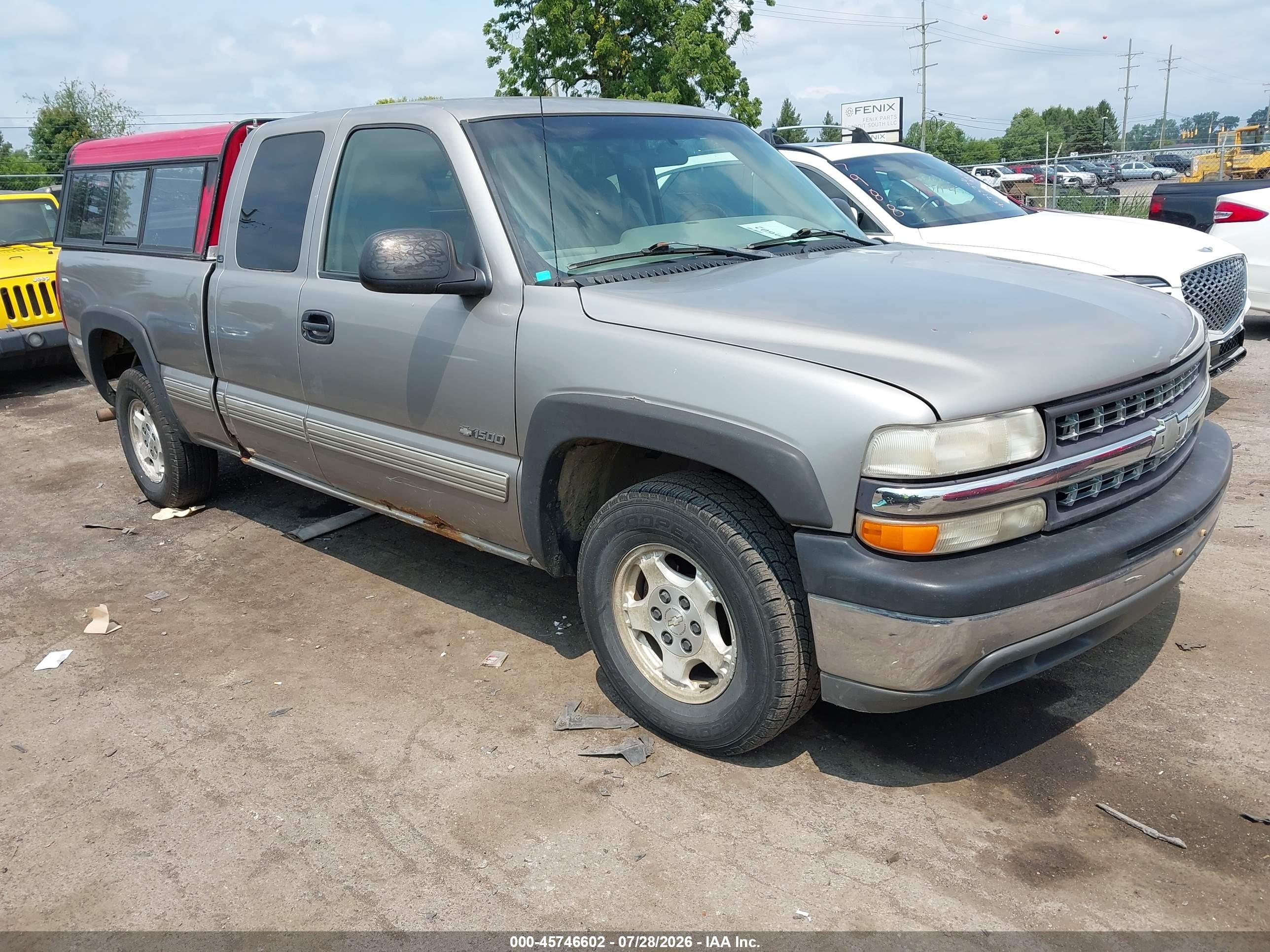 2000 Chevrolet Silverado 1500 Ls Tan vin: 2GCEC19T0Y1293303