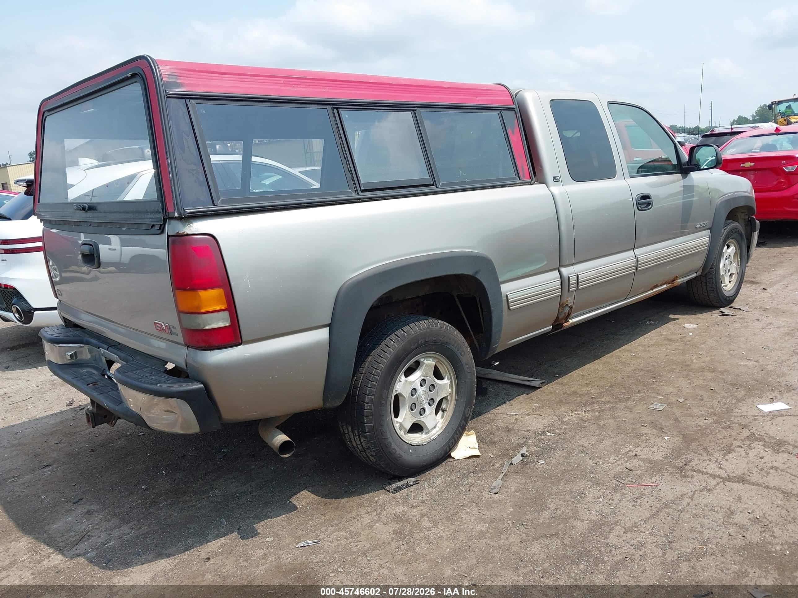 2000 Chevrolet Silverado 1500 Ls Tan vin: 2GCEC19T0Y1293303