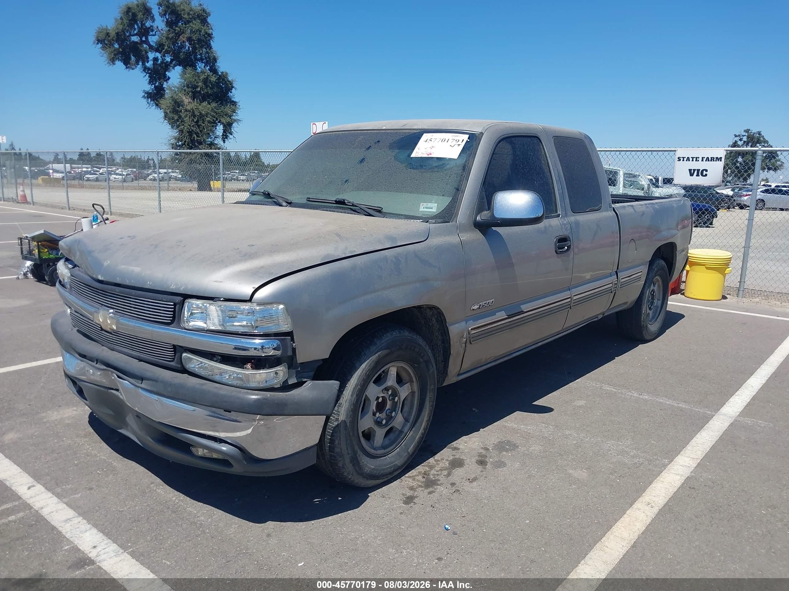 2000 Chevrolet Silverado 1500 Ls Tan vin: 2GCEC19T0Y1296279