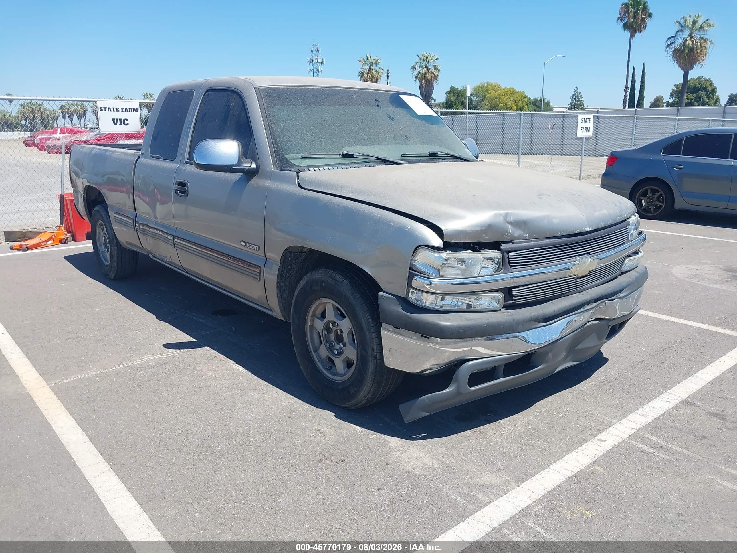 2000 Chevrolet Silverado 1500 Ls Tan vin: 2GCEC19T0Y1296279