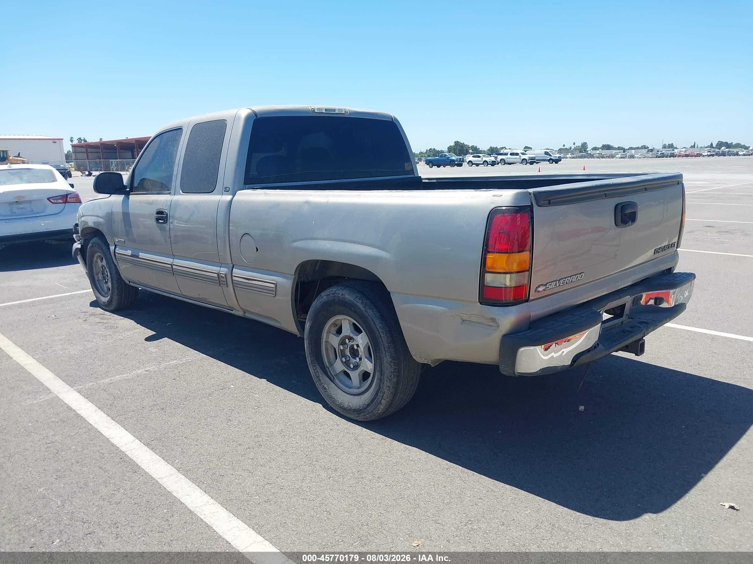 2000 Chevrolet Silverado 1500 Ls Tan vin: 2GCEC19T0Y1296279