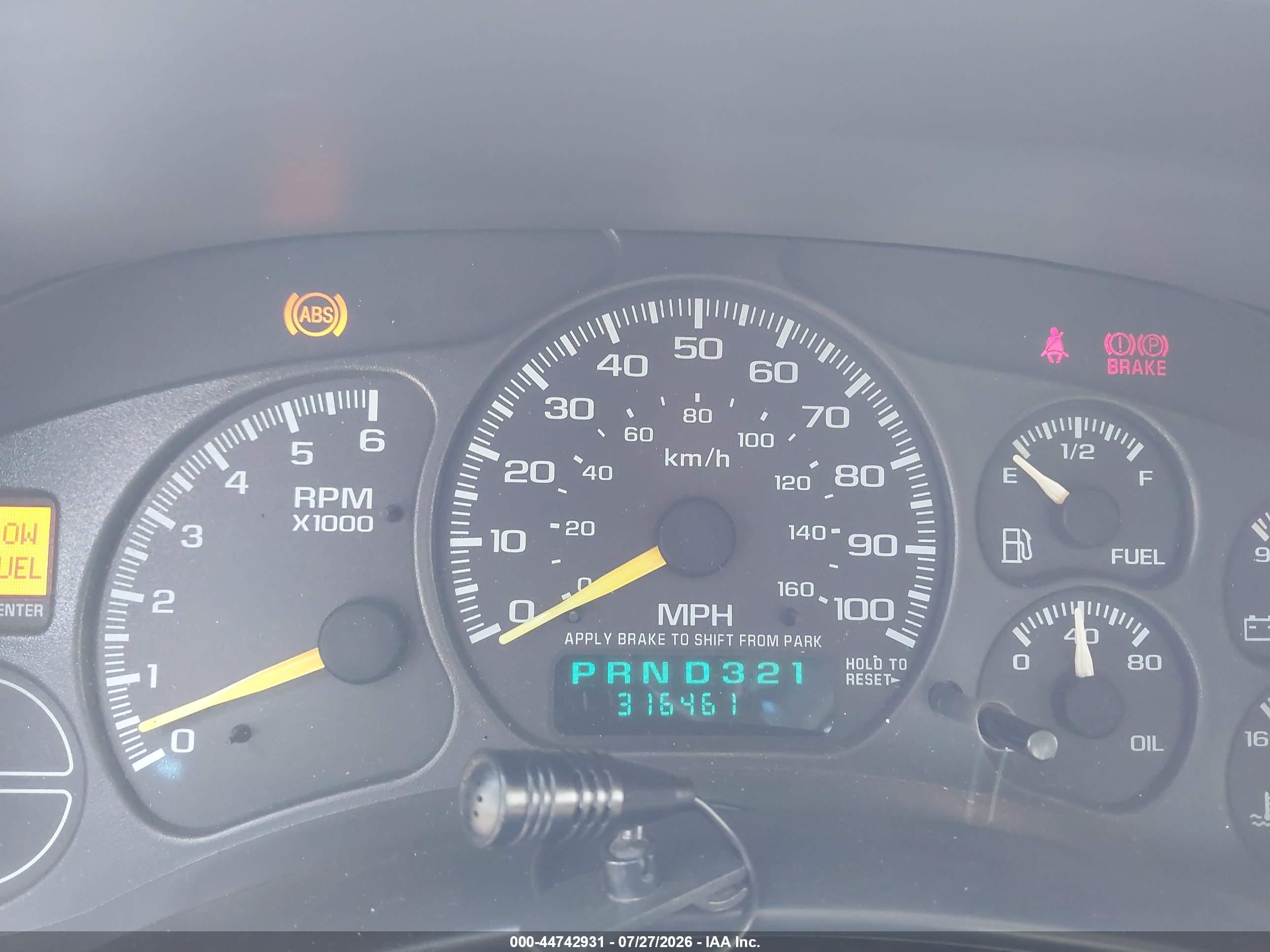 2000 Chevrolet Silverado 1500 Ls Gray vin: 2GCEC19T0Y1320483