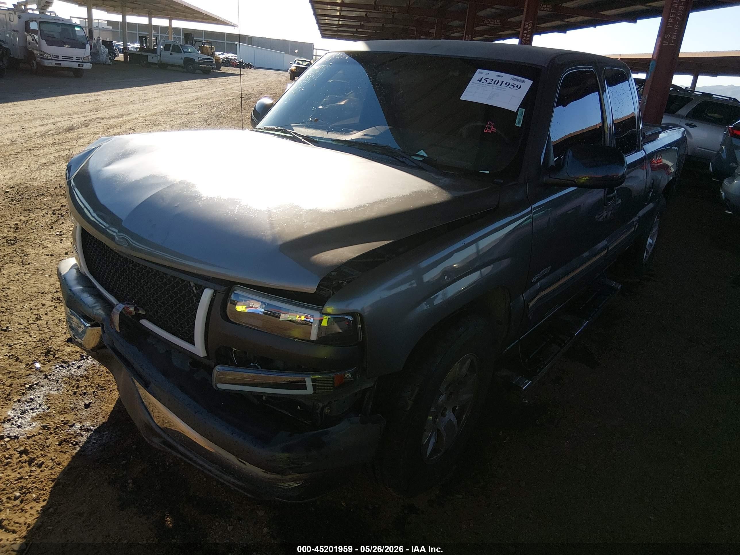 2001 Chevrolet Silverado 1500 Ls Серый vin: 2GCEC19T111305772