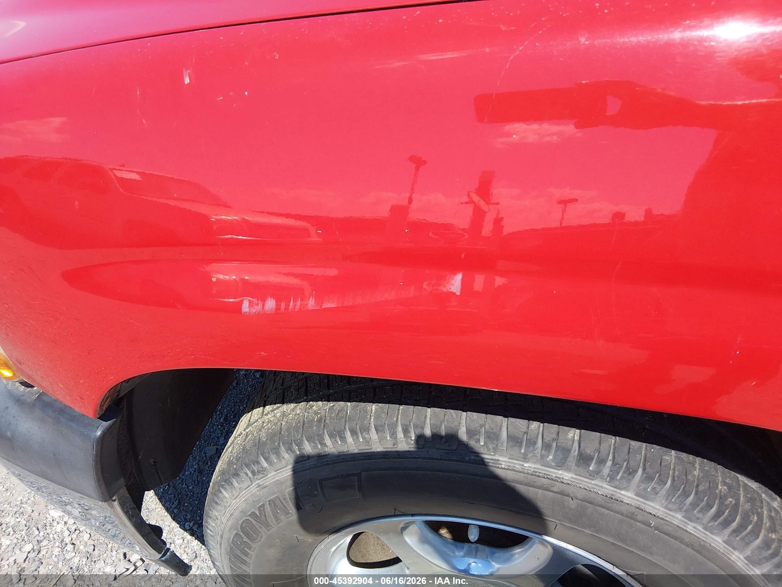 2001 Chevrolet Silverado 1500 Ls Red vin: 2GCEC19T111350002
