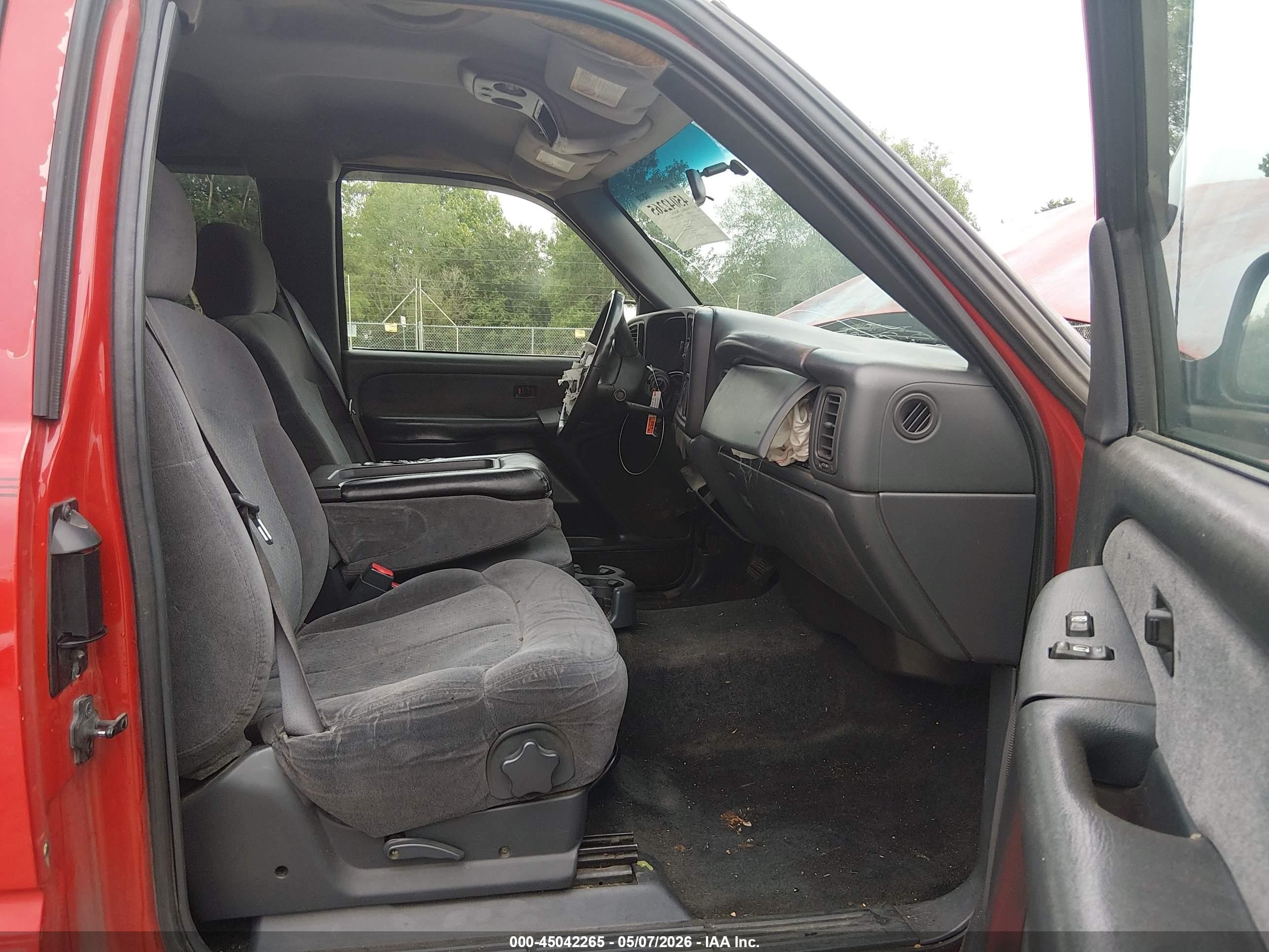 2002 Chevrolet Silverado 1500 Ls Red vin: 2GCEC19T121272256