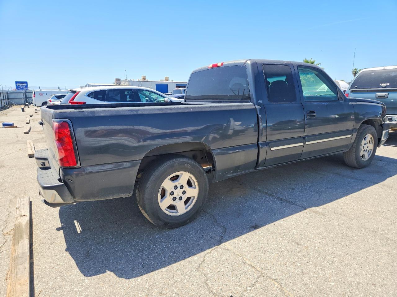 2005 Chevrolet Silverado C1500 Charcoal vin: 2GCEC19T151171755
