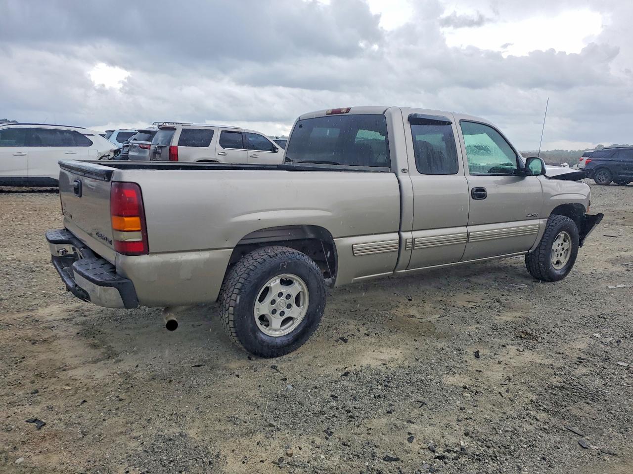 2000 Chevrolet Silverado C1500 Gray vin: 2GCEC19T1Y1146858