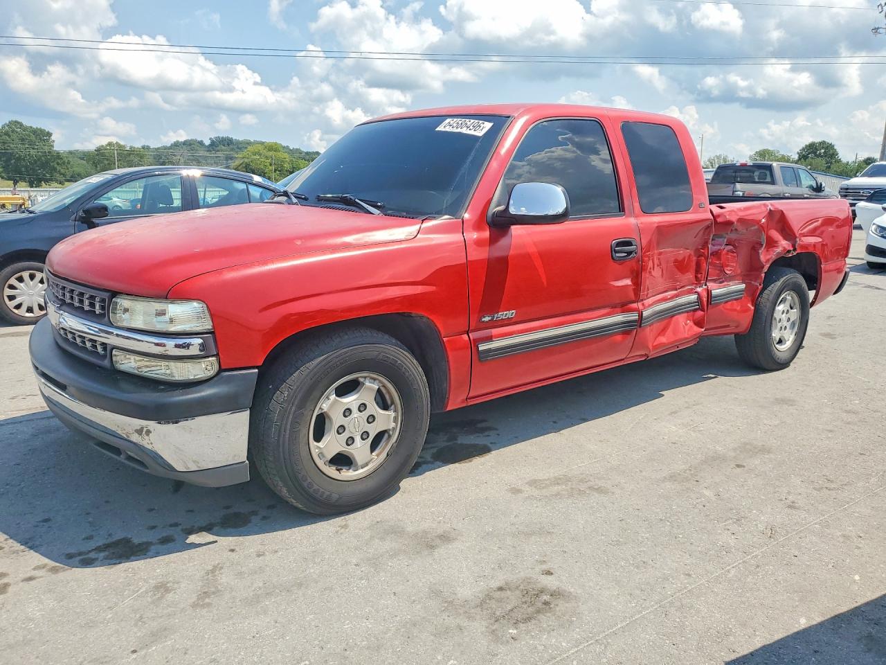 2000 Chevrolet Silverado C1500 Red vin: 2GCEC19T1Y1234504