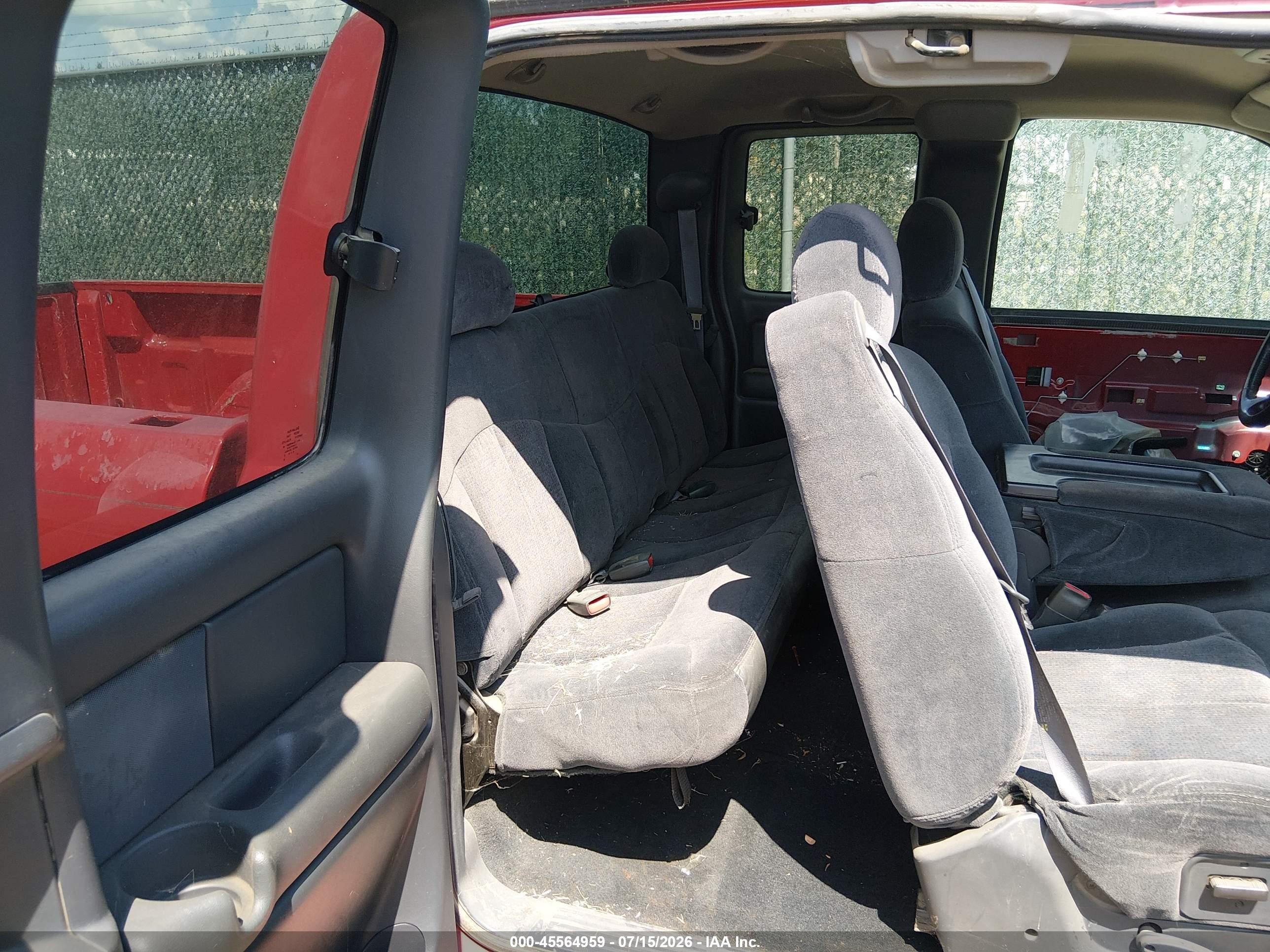 2001 Chevrolet Silverado 1500 Ls Red vin: 2GCEC19T211179101