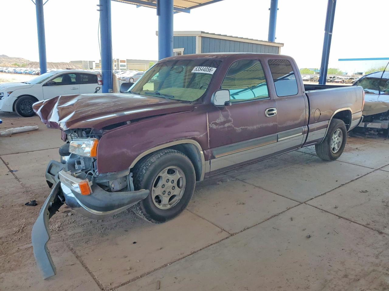 2003 Chevrolet Silverado C1500 Maroon vin: 2GCEC19T231158963