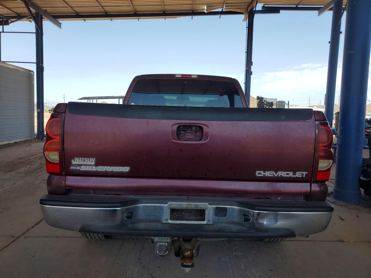 2003 Chevrolet Silverado C1500 Maroon vin: 2GCEC19T231158963