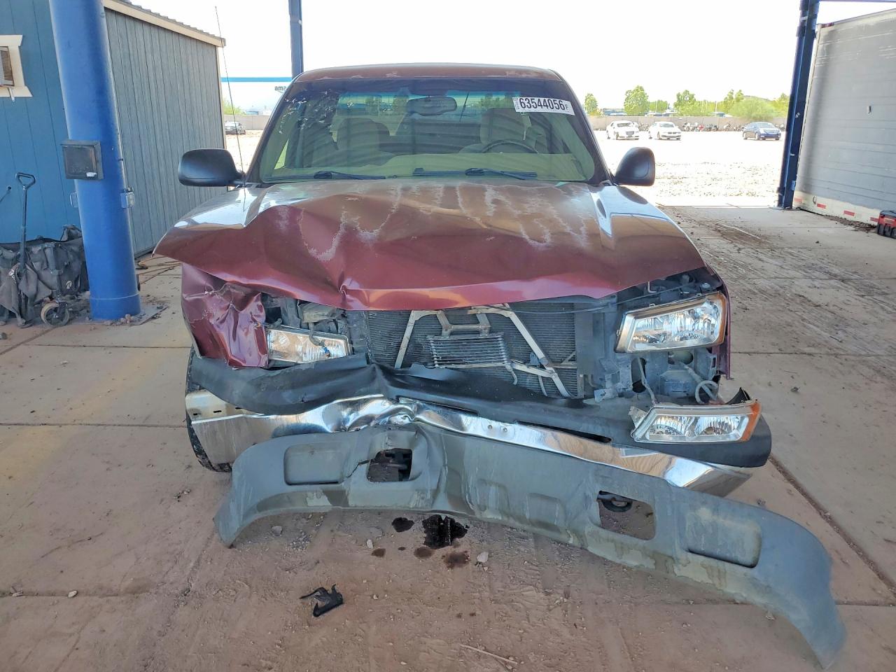 2003 Chevrolet Silverado C1500 Maroon vin: 2GCEC19T231158963