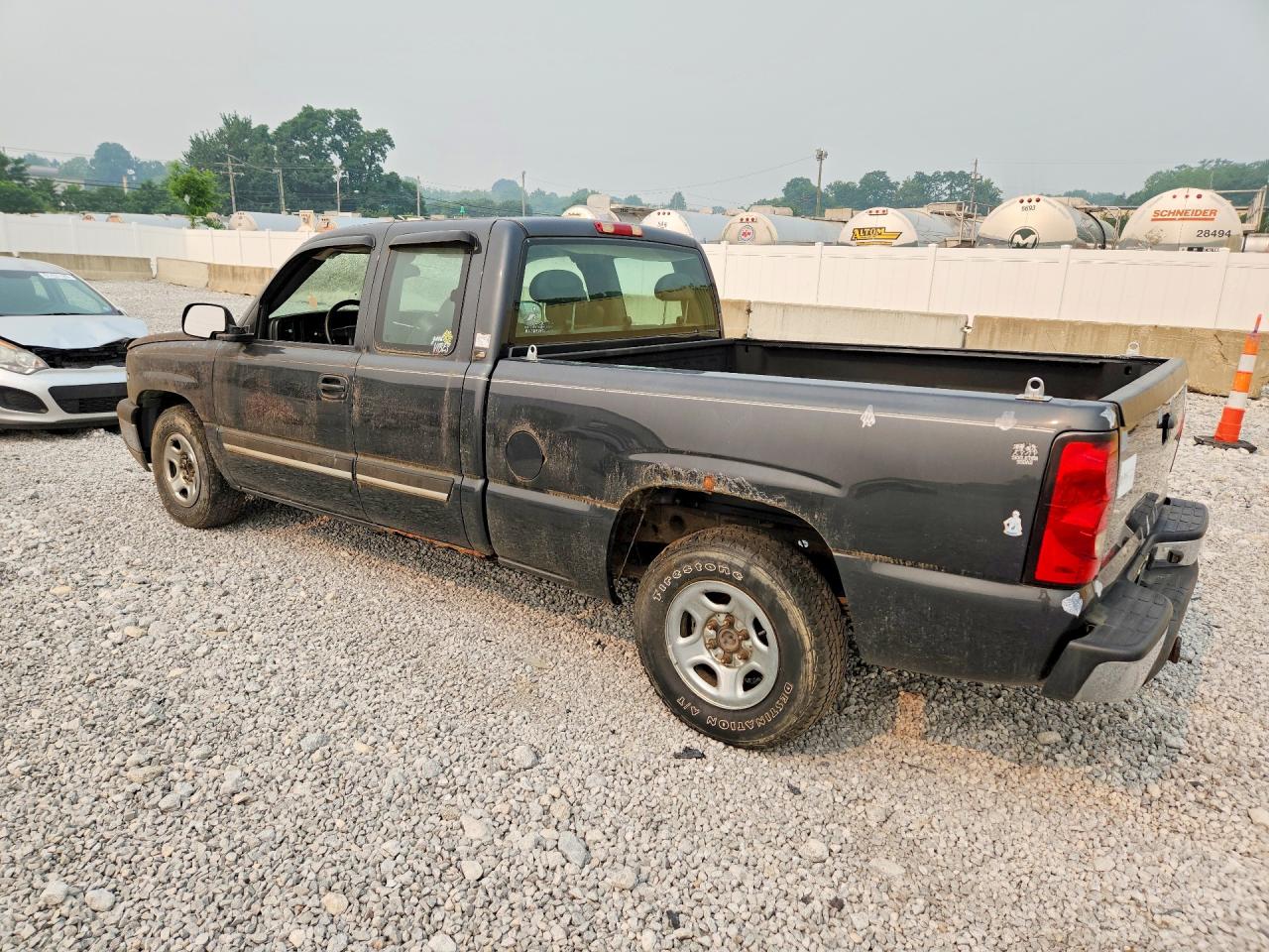 2004 Chevrolet Silverado C1500 Gray vin: 2GCEC19T241180172