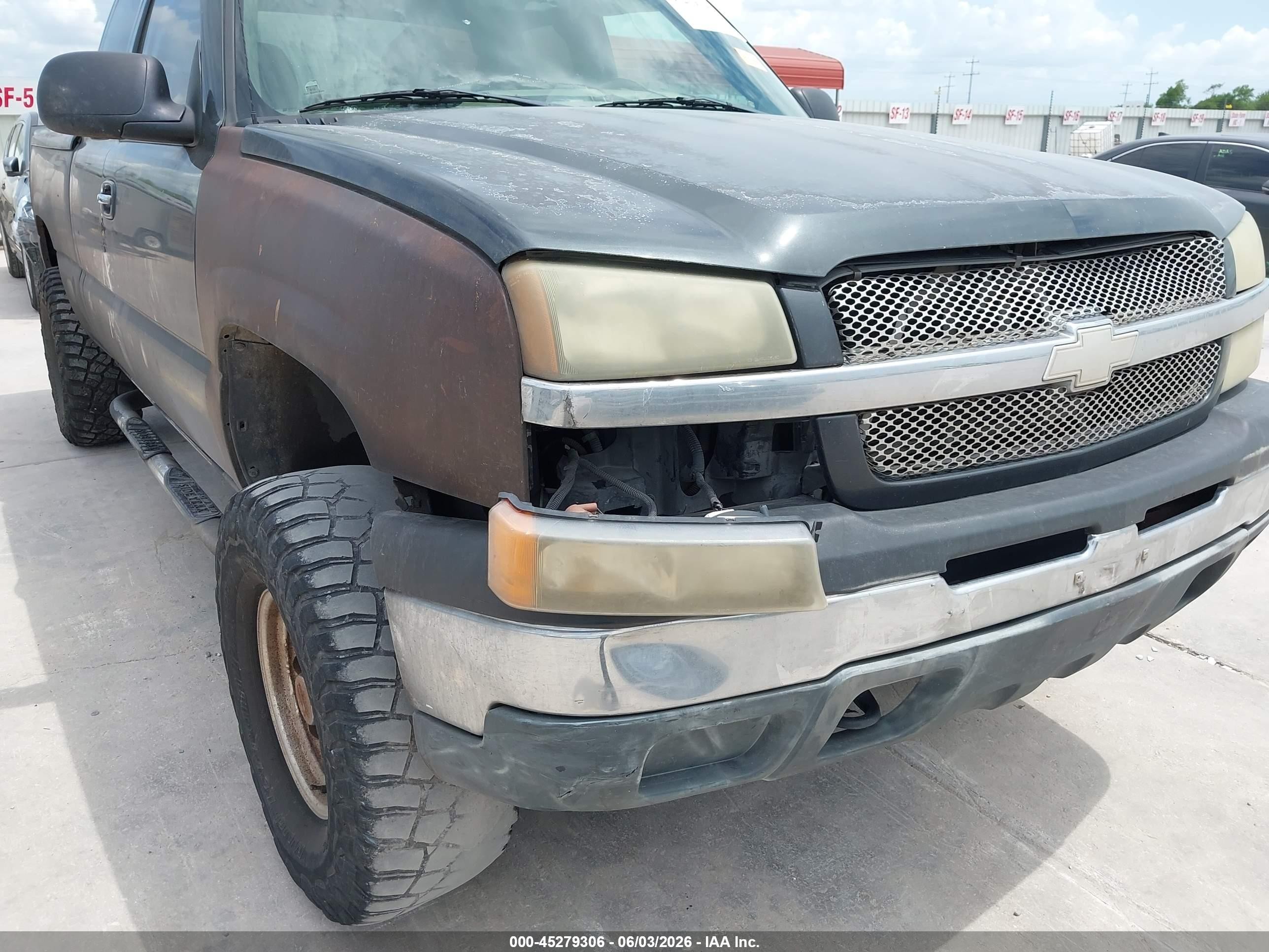 2004 Chevrolet Silverado 1500 Ls Gray vin: 2GCEC19T241239625