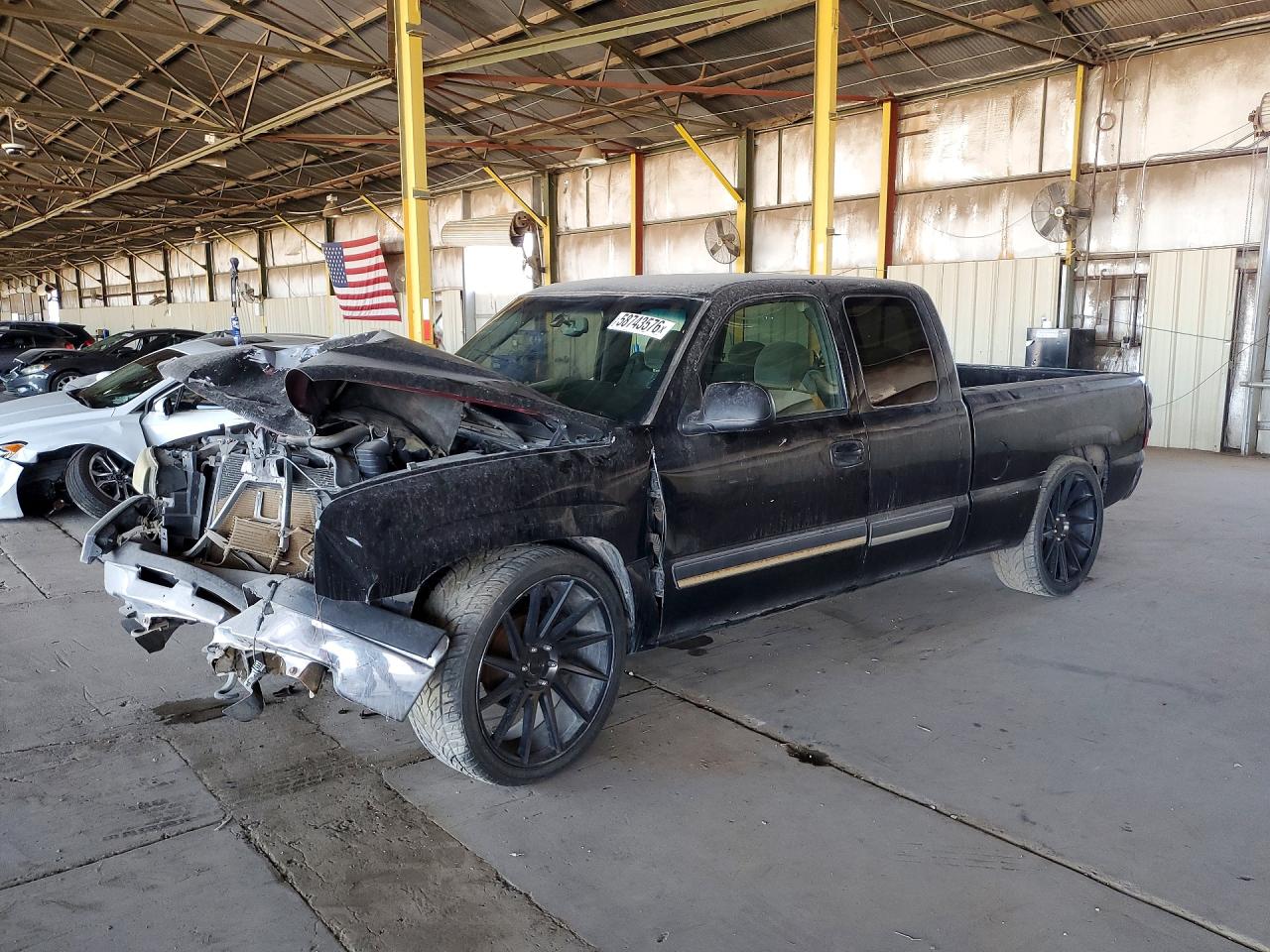 2005 Chevrolet Silverado C1500 Черный vin: 2GCEC19T251157539