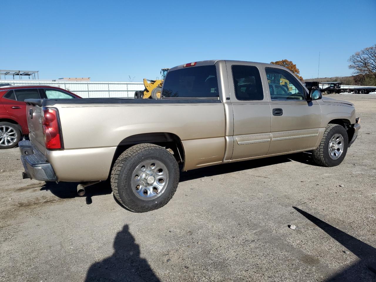 2006 Chevrolet Silverado C1500 Silver vin: 2GCEC19T261158725