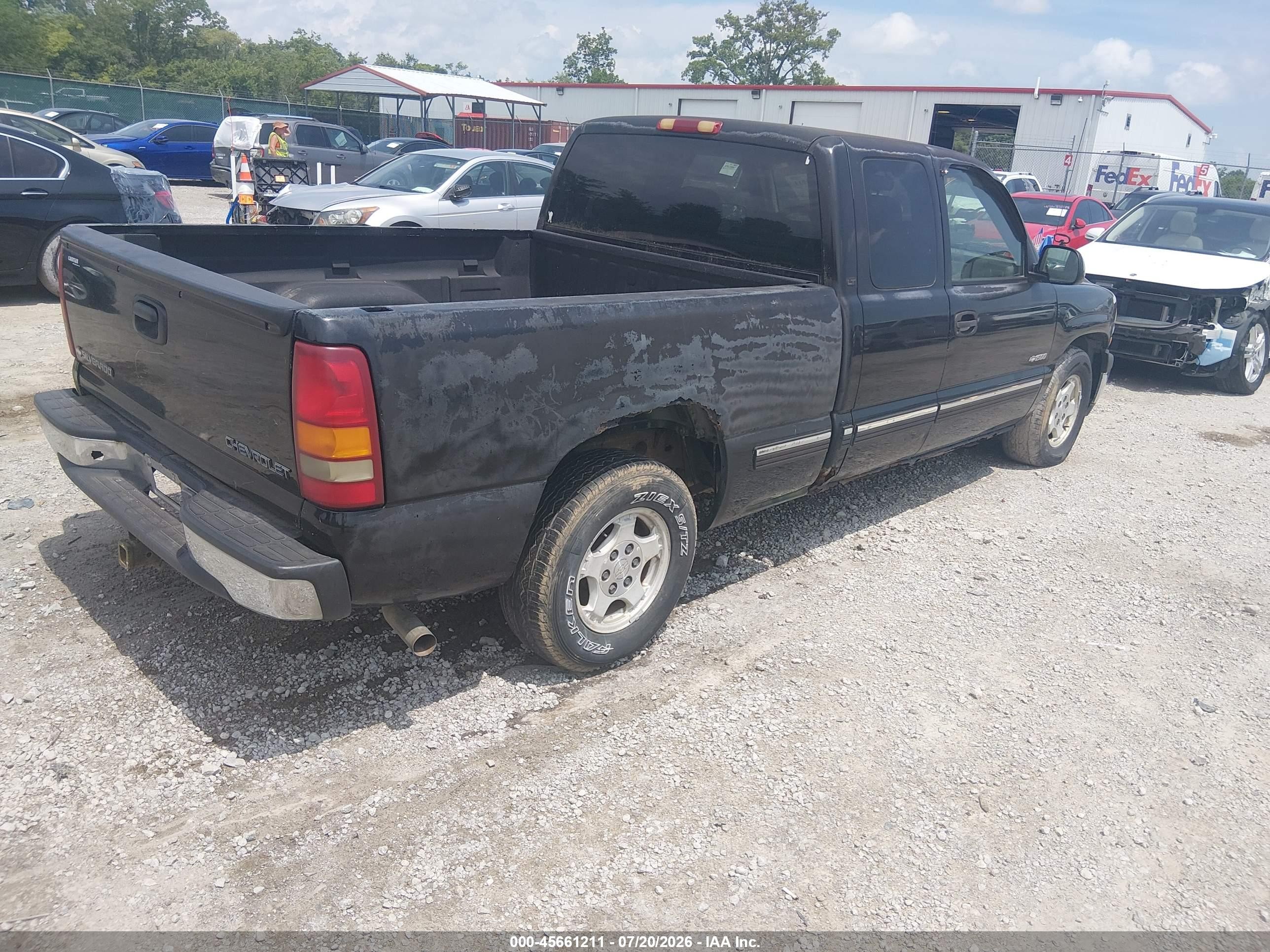 1999 Chevrolet Silverado 1500 Lt Черный vin: 2GCEC19T2X1119411