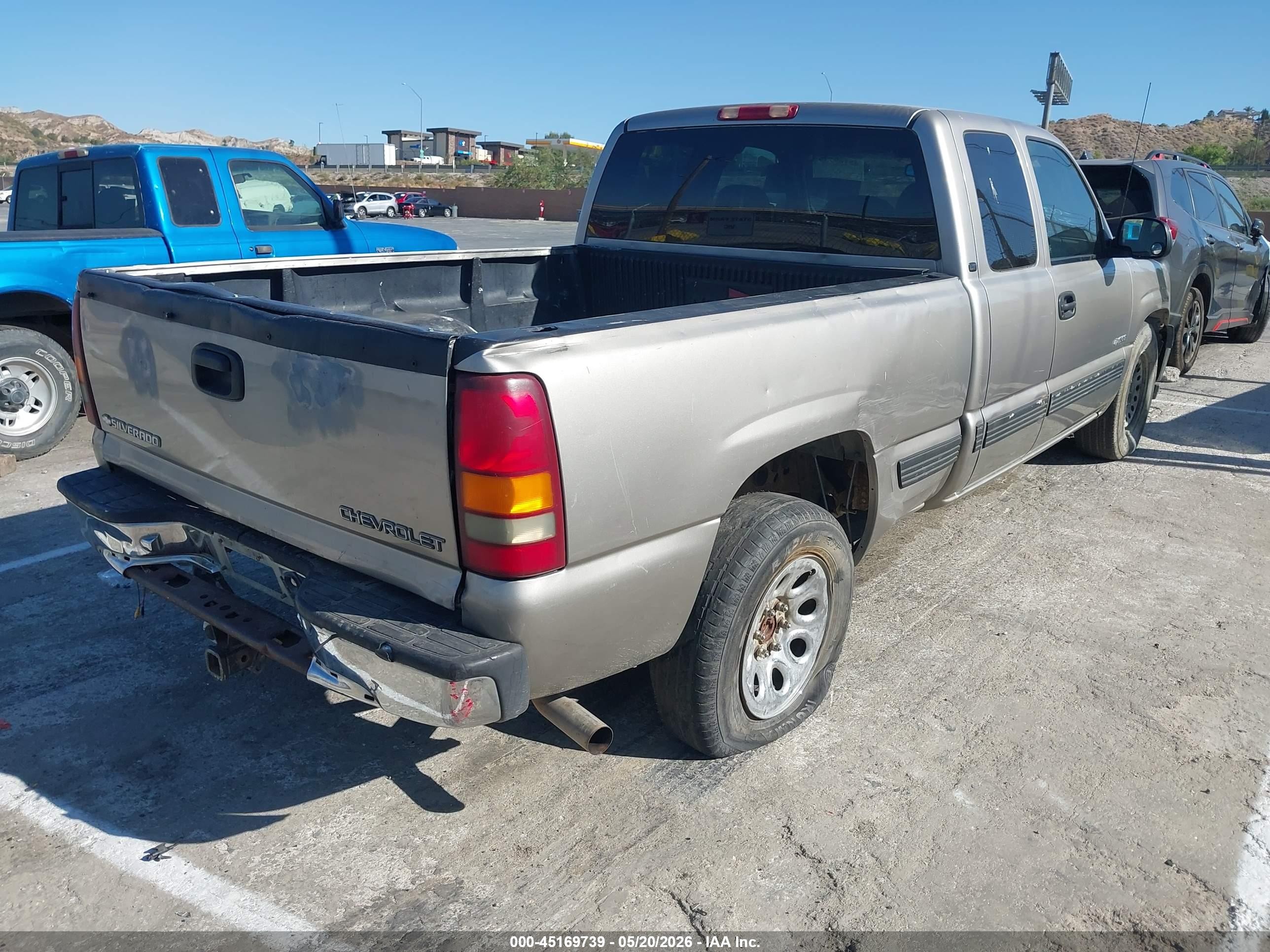 2000 Chevrolet Silverado 1500 Lt Beige vin: 2GCEC19T2Y1277510
