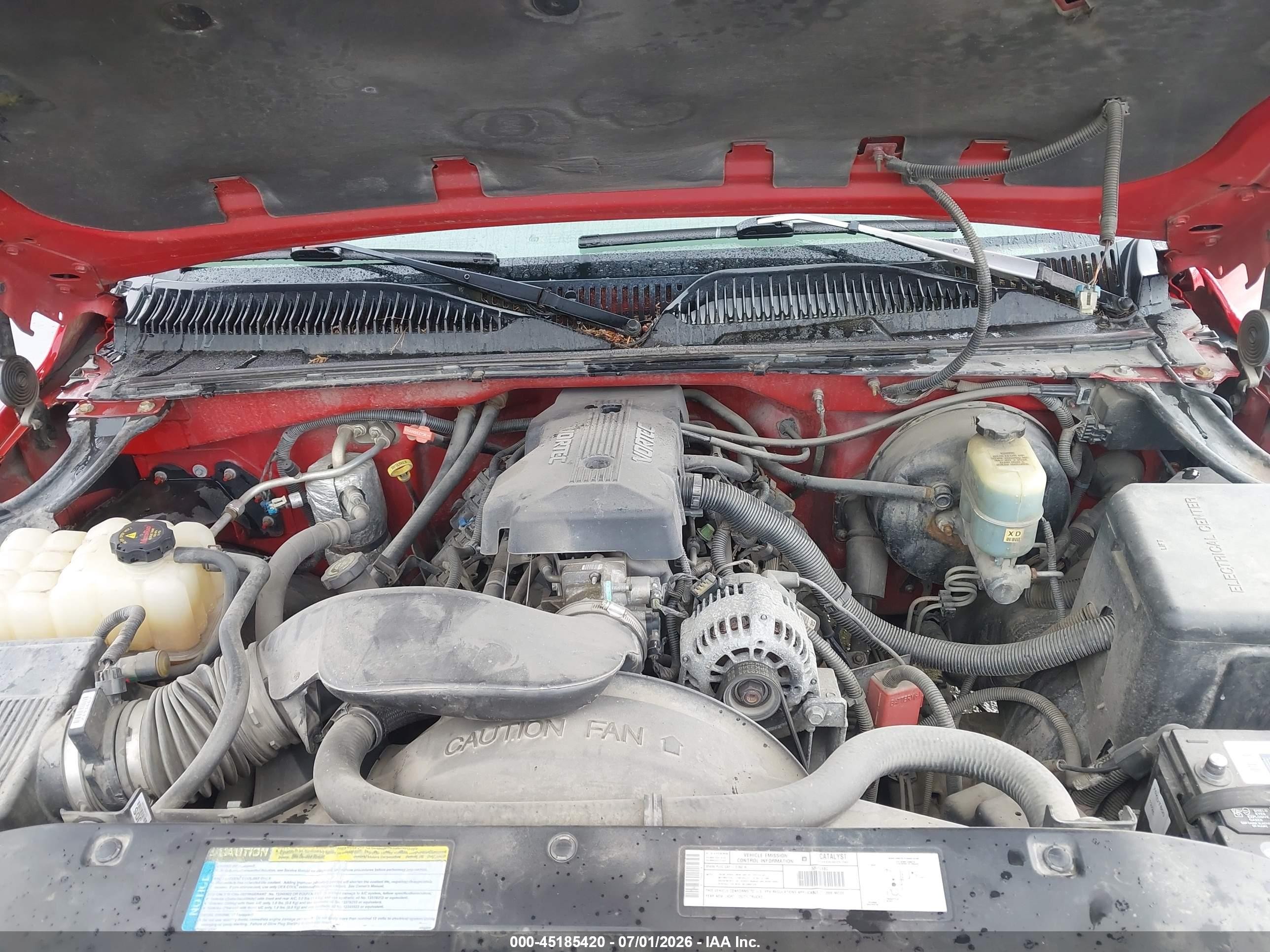2000 Chevrolet Silverado 1500 Ls Red vin: 2GCEC19T2Y1386677