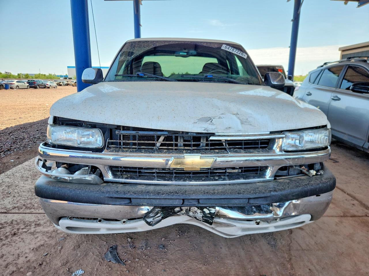 2001 Chevrolet Silverado C1500 White vin: 2GCEC19T311367237
