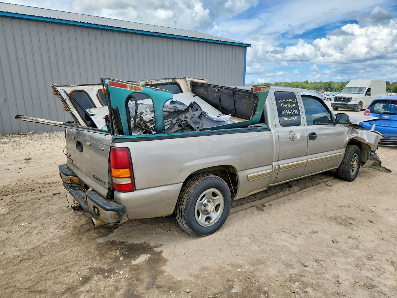 2002 Chevrolet Silverado C1500 Tan vin: 2GCEC19T321366882