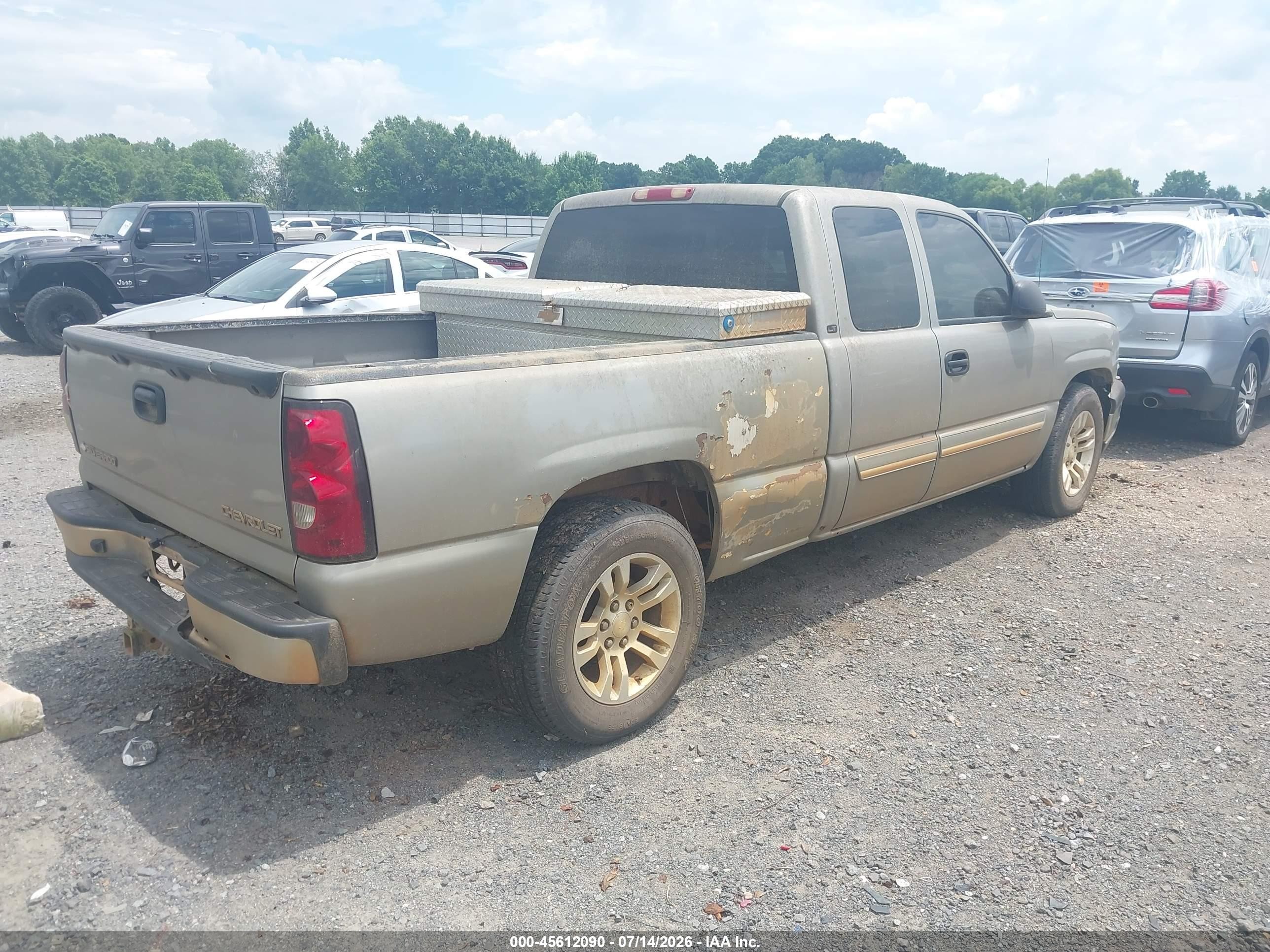 2003 Chevrolet Silverado 1500 Lt Silver vin: 2GCEC19T331368522