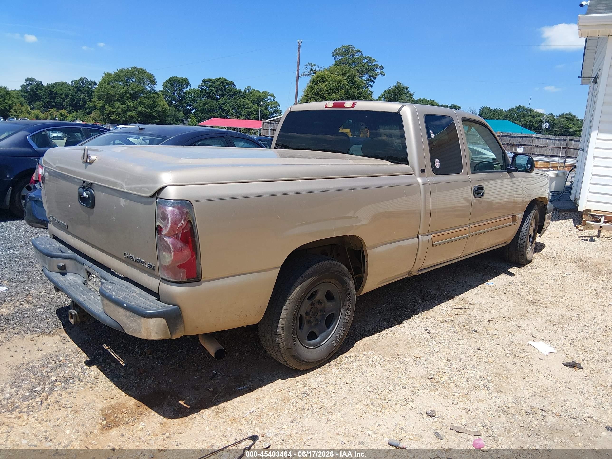 2004 Chevrolet Silverado 1500 Ls Champagne vin: 2GCEC19T341179130