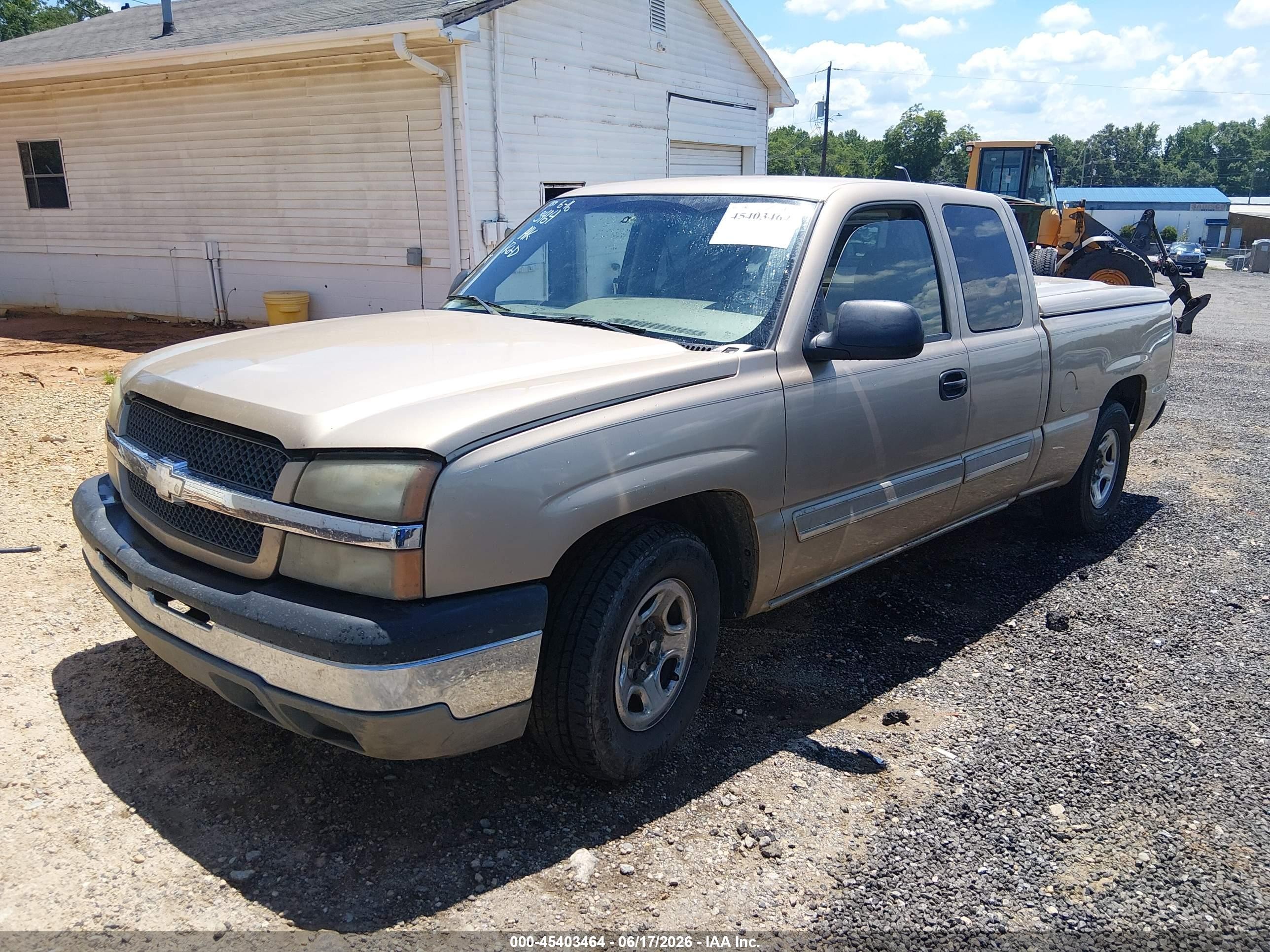 2004 Chevrolet Silverado 1500 Ls Champagne vin: 2GCEC19T341179130