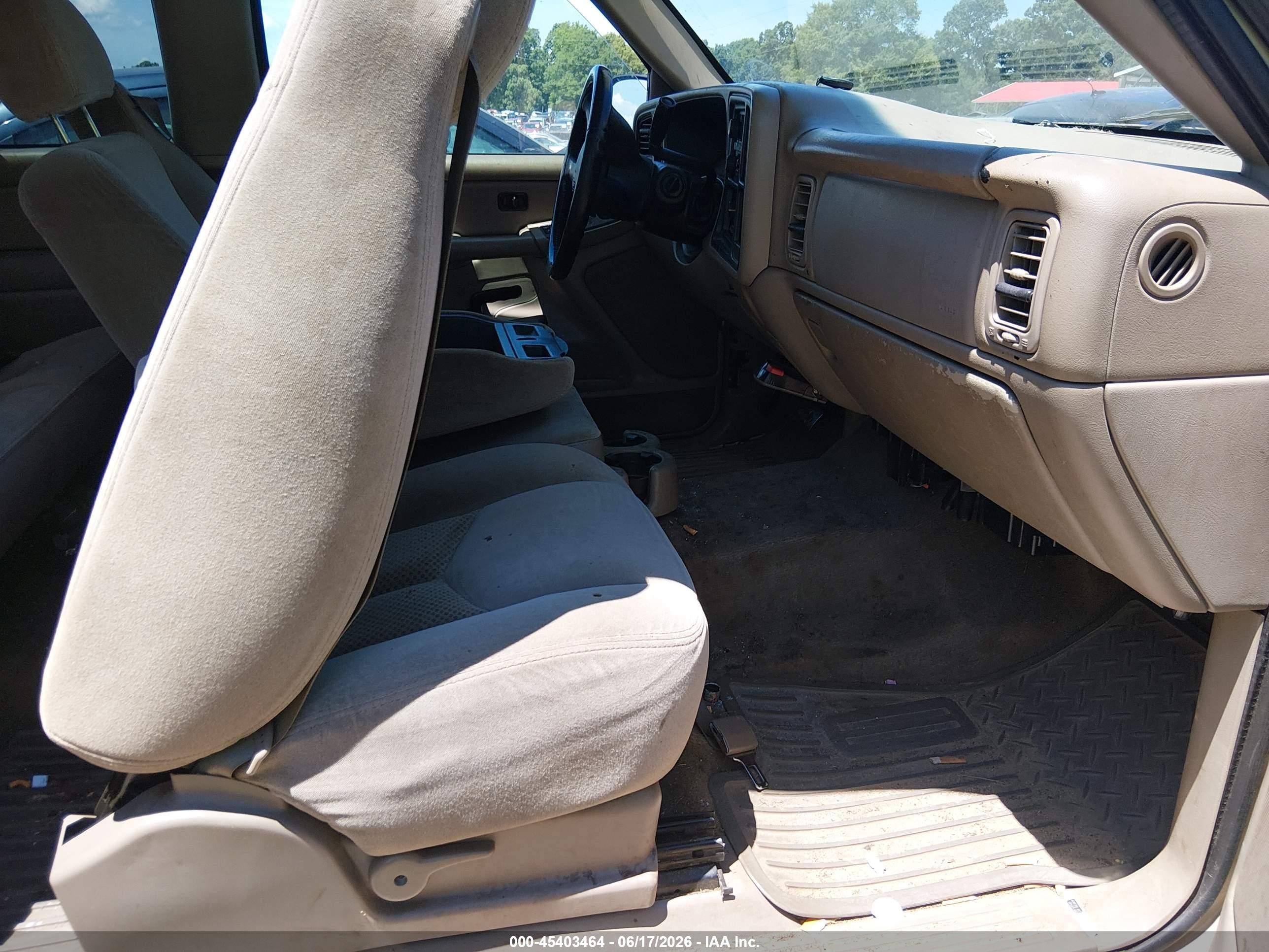 2004 Chevrolet Silverado 1500 Ls Champagne vin: 2GCEC19T341179130