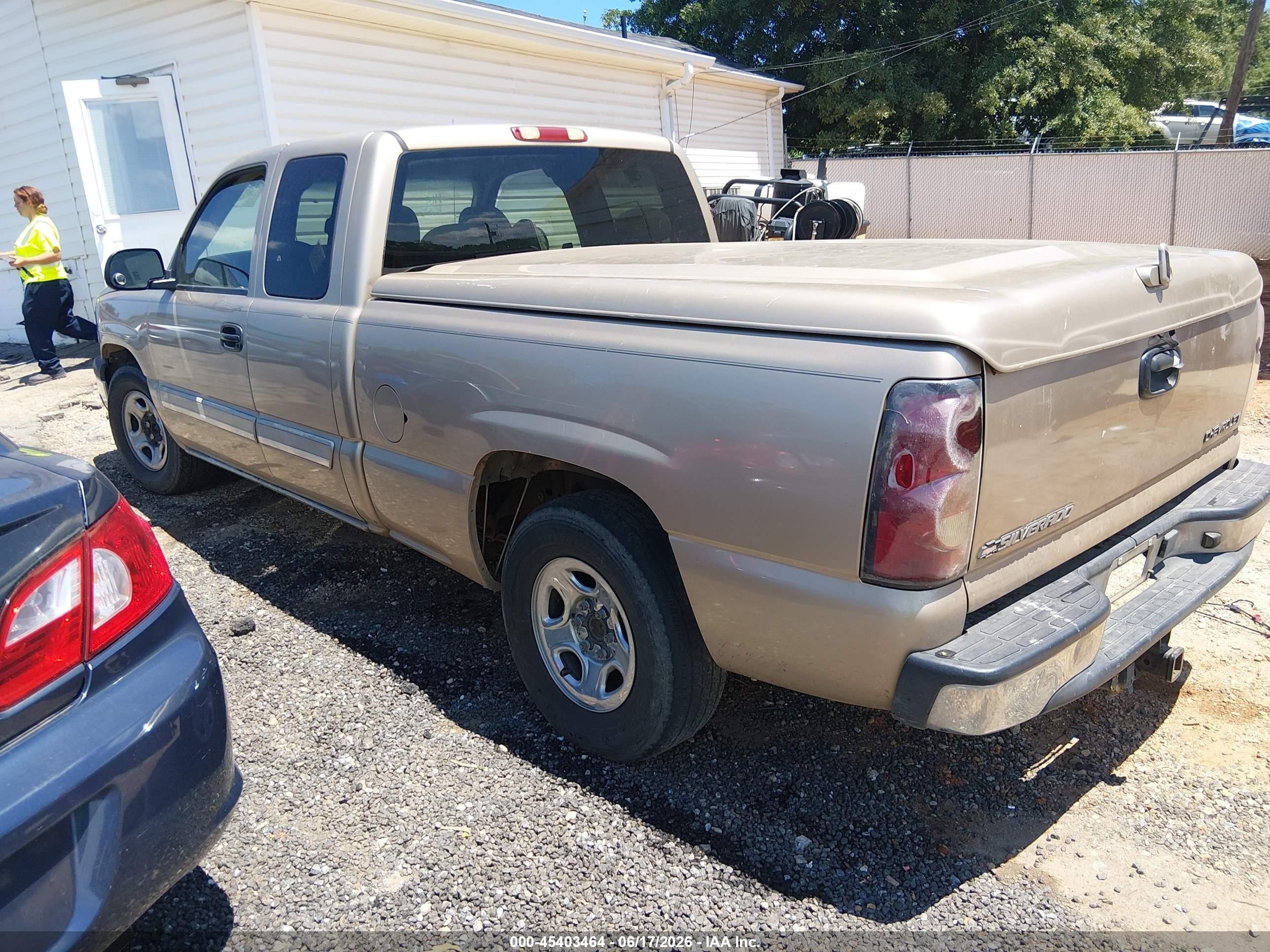 2004 Chevrolet Silverado 1500 Ls Champagne vin: 2GCEC19T341179130