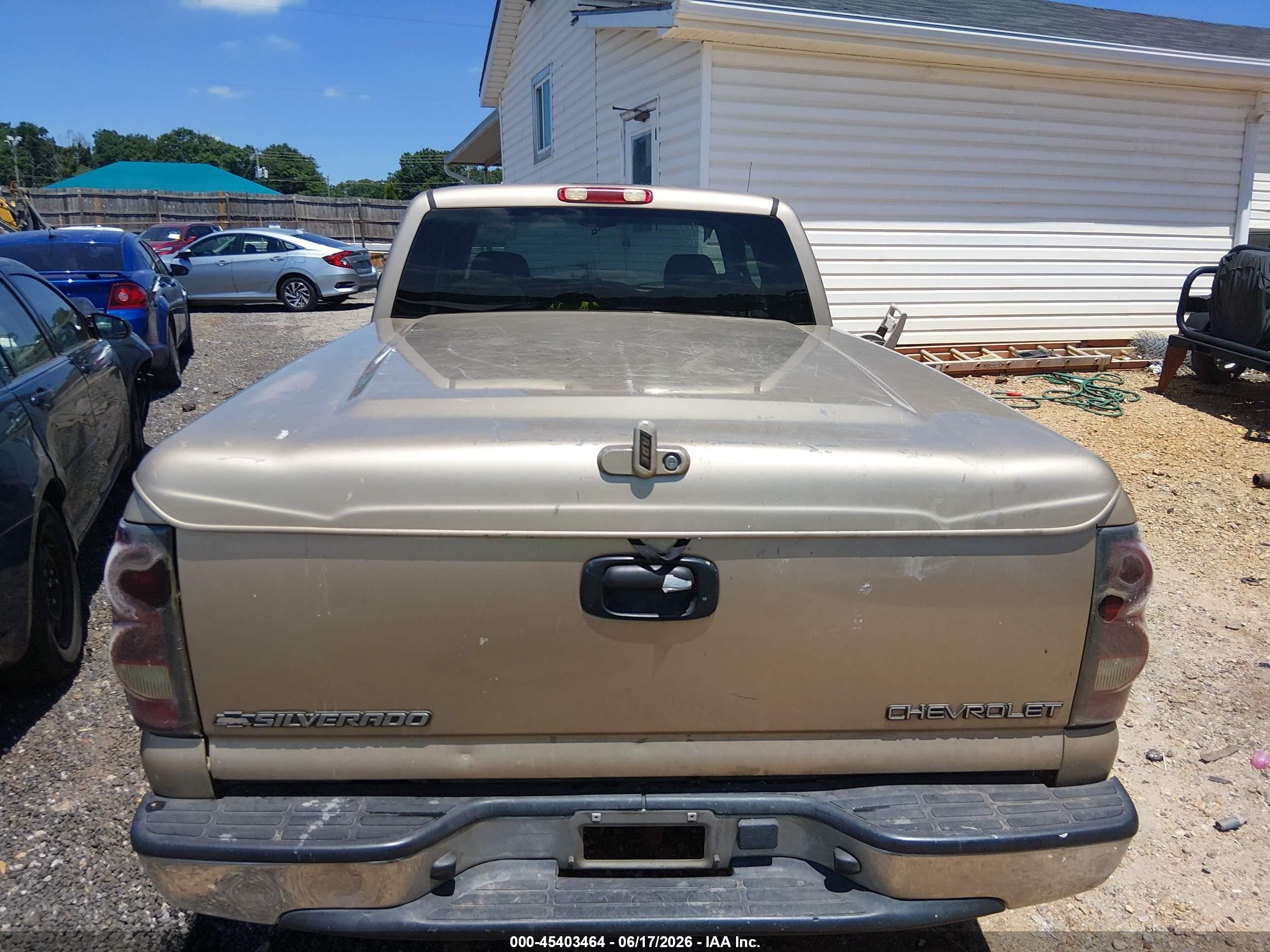 2004 Chevrolet Silverado 1500 Ls Champagne vin: 2GCEC19T341179130