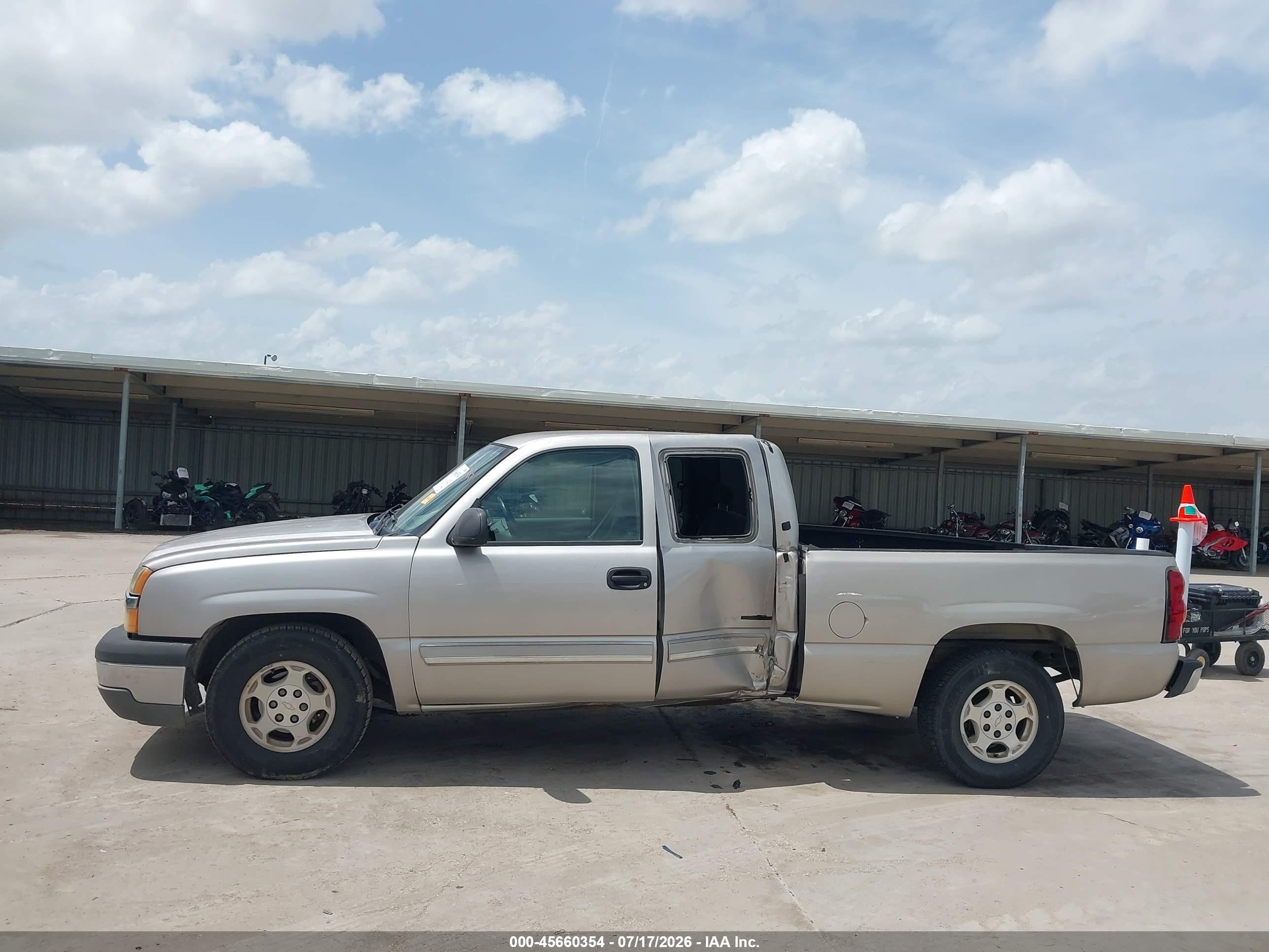 2004 Chevrolet Silverado 1500 Ls Pewter vin: 2GCEC19T341345839