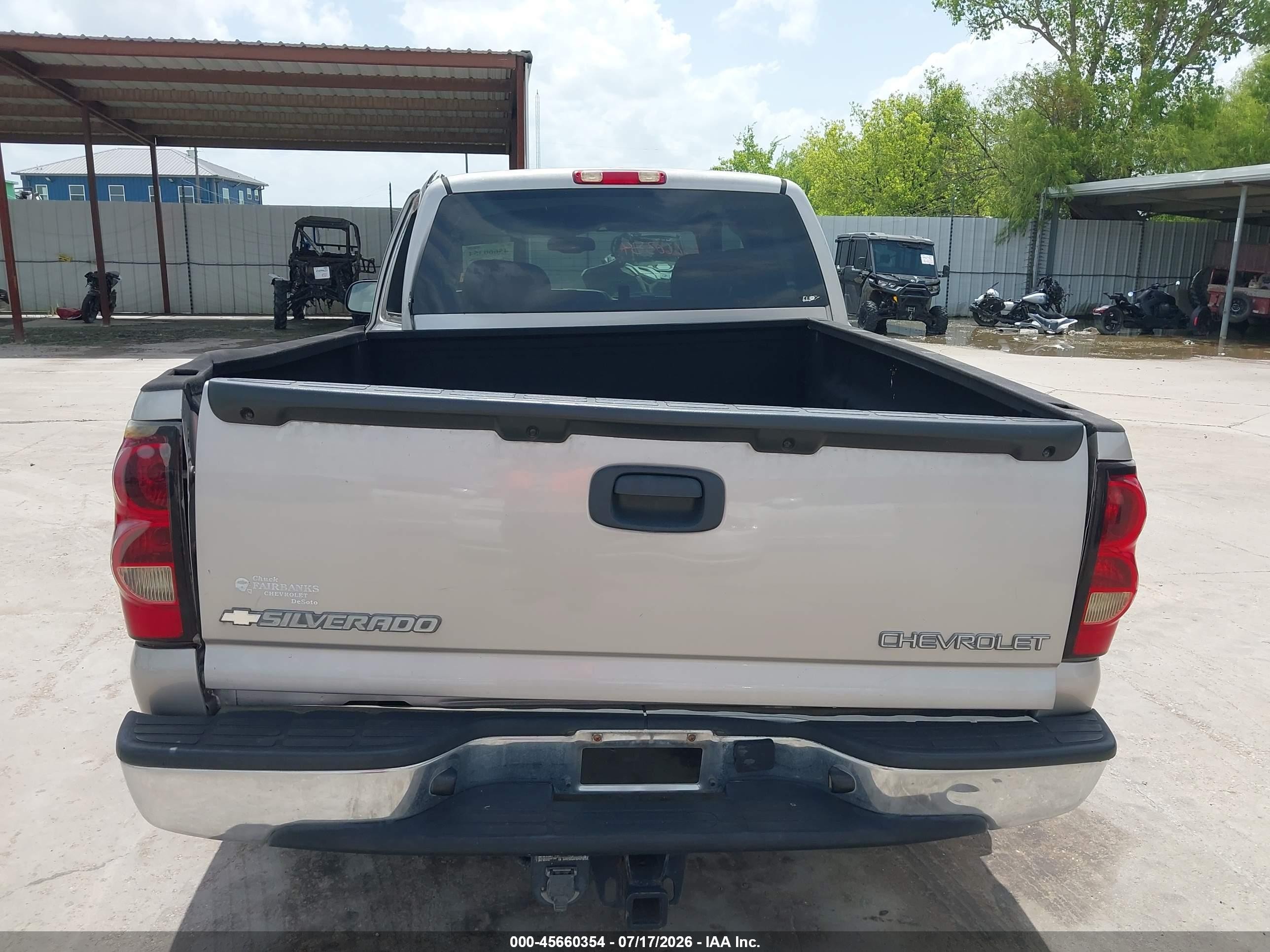 2004 Chevrolet Silverado 1500 Ls Pewter vin: 2GCEC19T341345839
