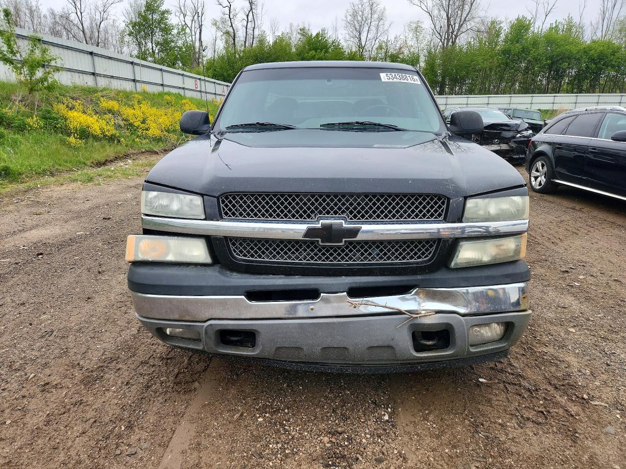 2005 Chevrolet Silverado C1500 Black vin: 2GCEC19T351162782