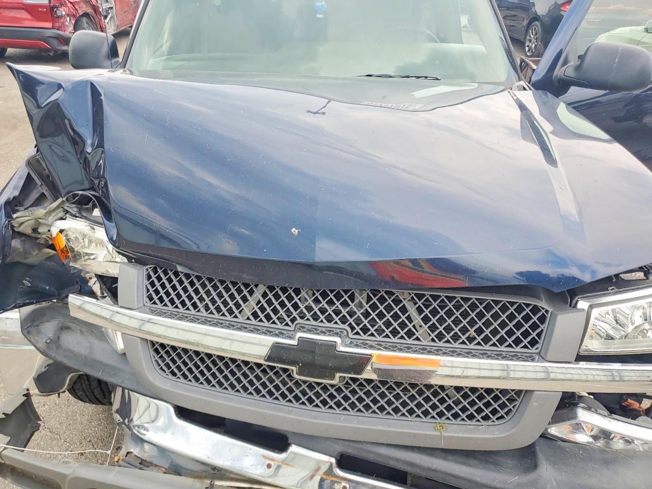 2005 Chevrolet Silverado C1500 Blue vin: 2GCEC19T351400310